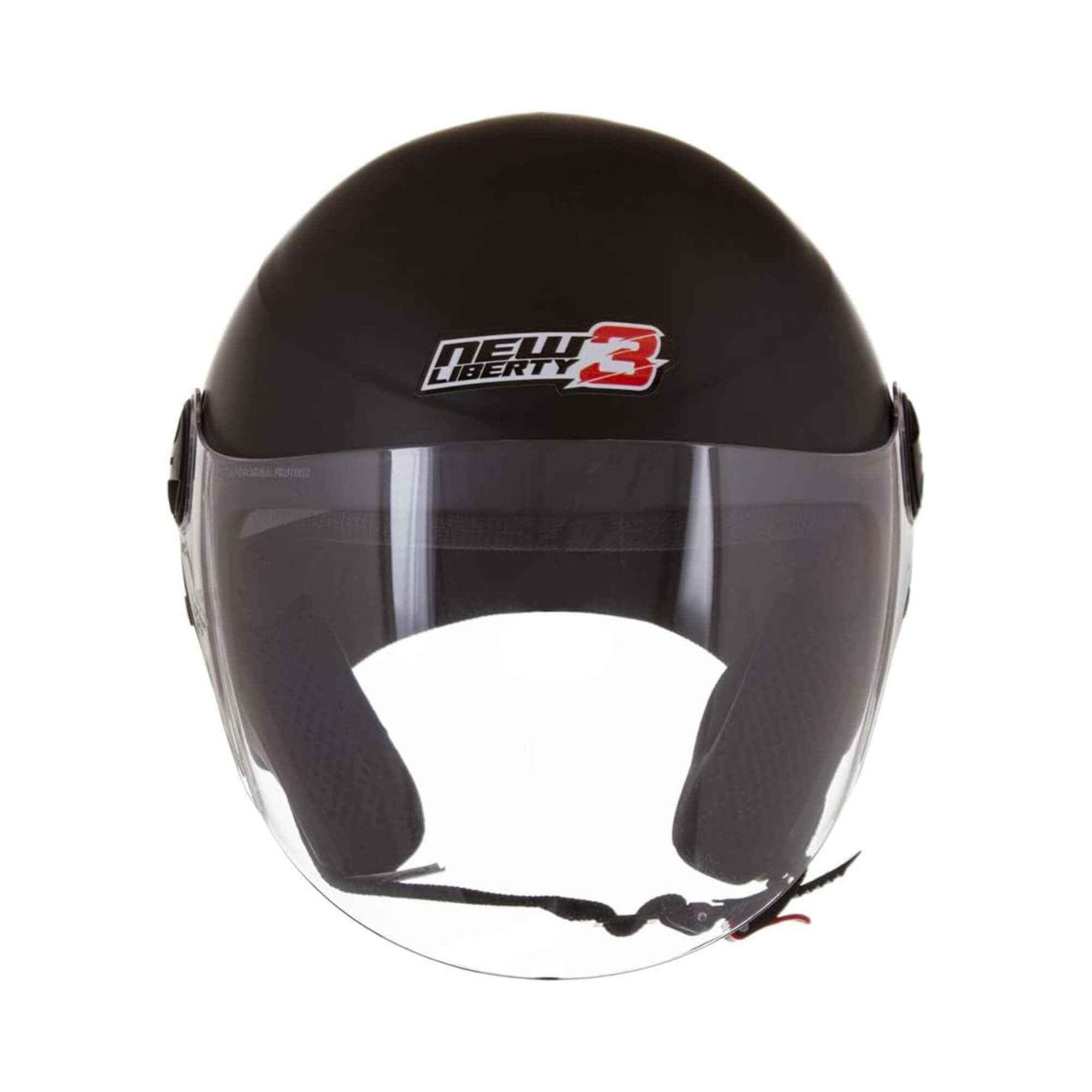 Capacete New Liberty Three Preto Fosco Tamanho 58 Pro Tork - CAP-489PTF
