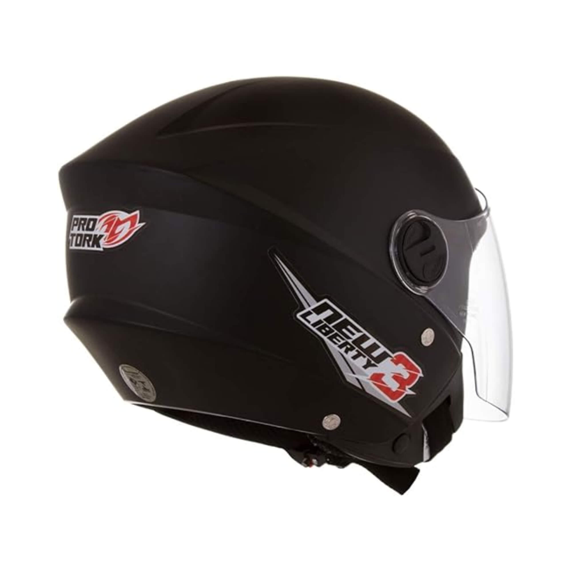 Capacete New Liberty Three Preto Fosco Tamanho 58 Pro Tork - CAP-489PTF