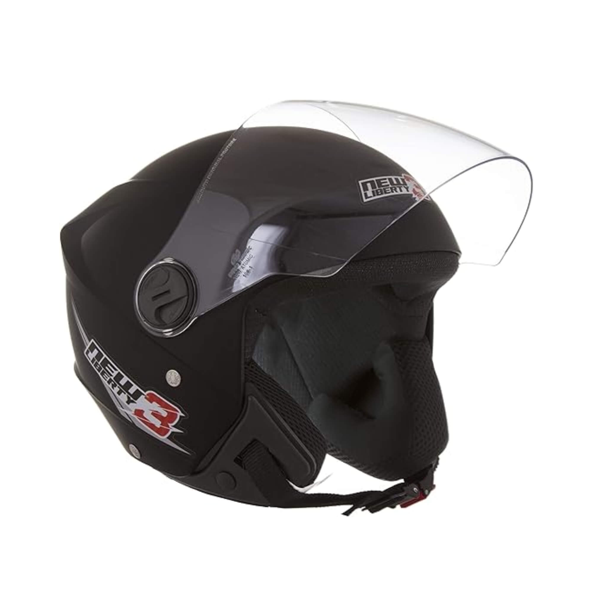 Capacete New Liberty Three Preto Fosco Tamanho 58 Pro Tork - CAP-489PTF