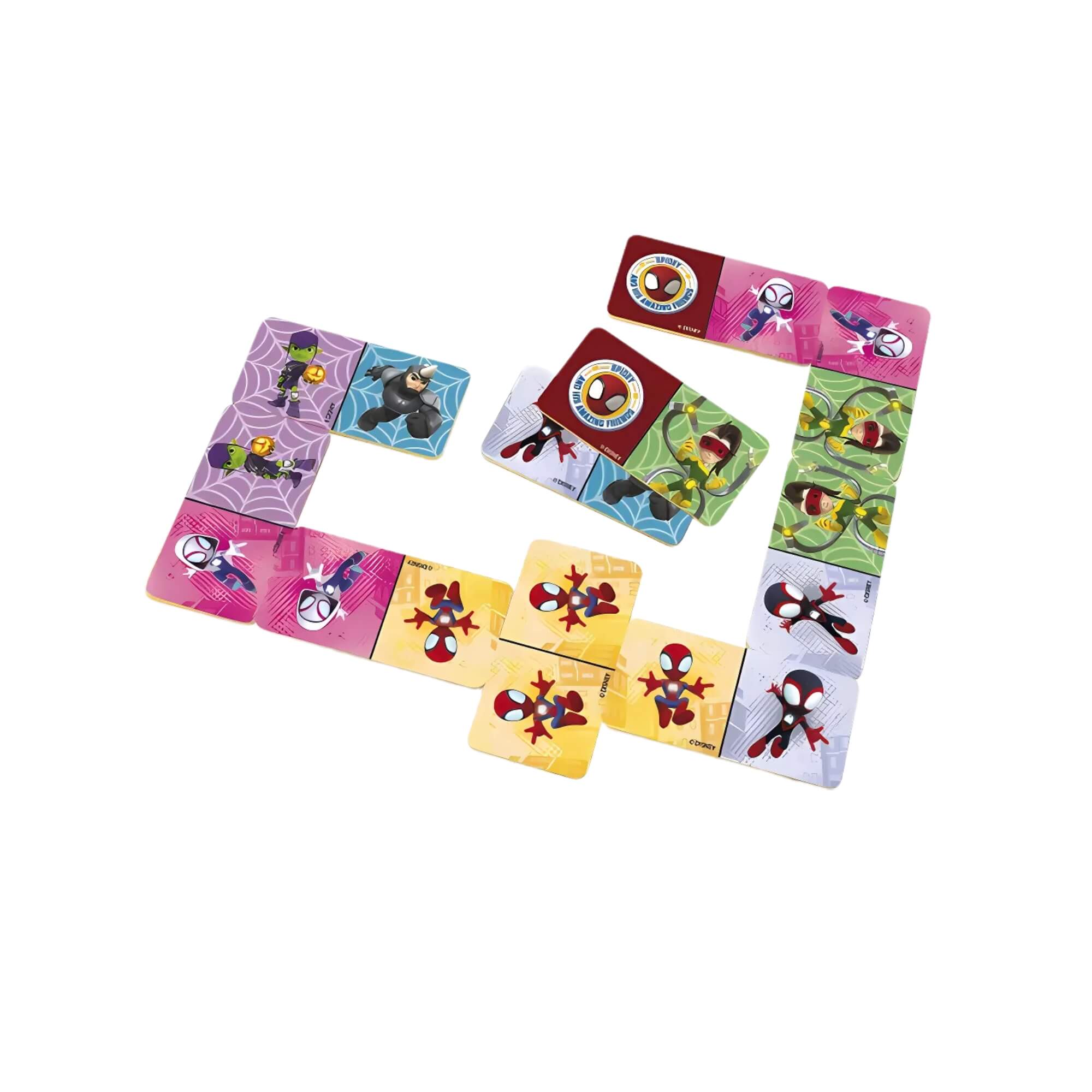 Jogo de Dominó Spidey 28 Peças Brinquedo Infantil Xalingo - 17832