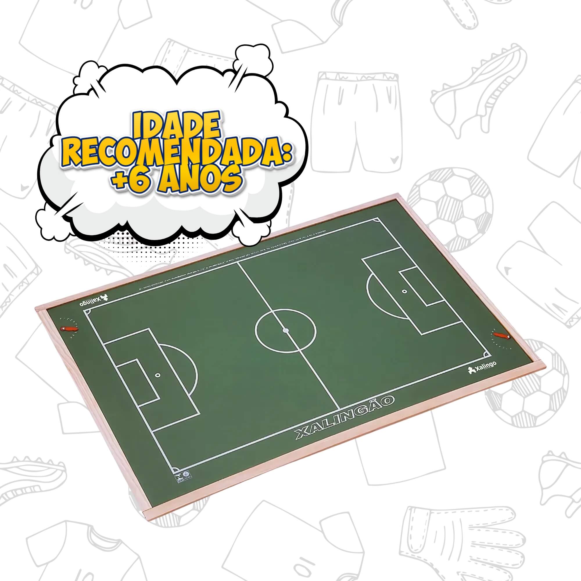 Mesa para Jogo de Botão com Marcador Xalingo - 67109