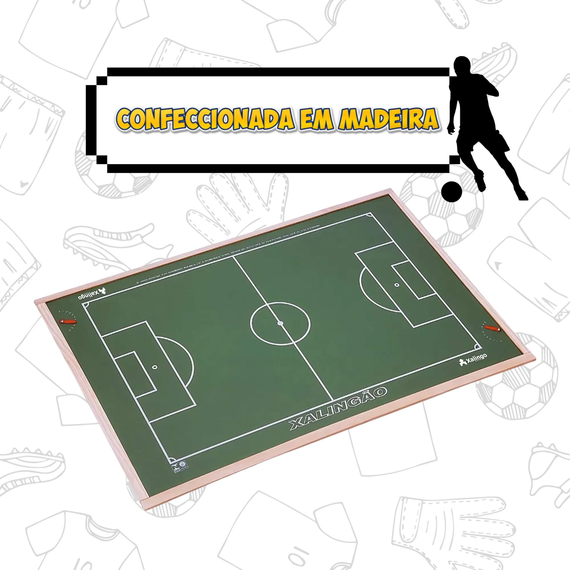 Mesa para Jogo de Botão com Marcador Xalingo - 67109