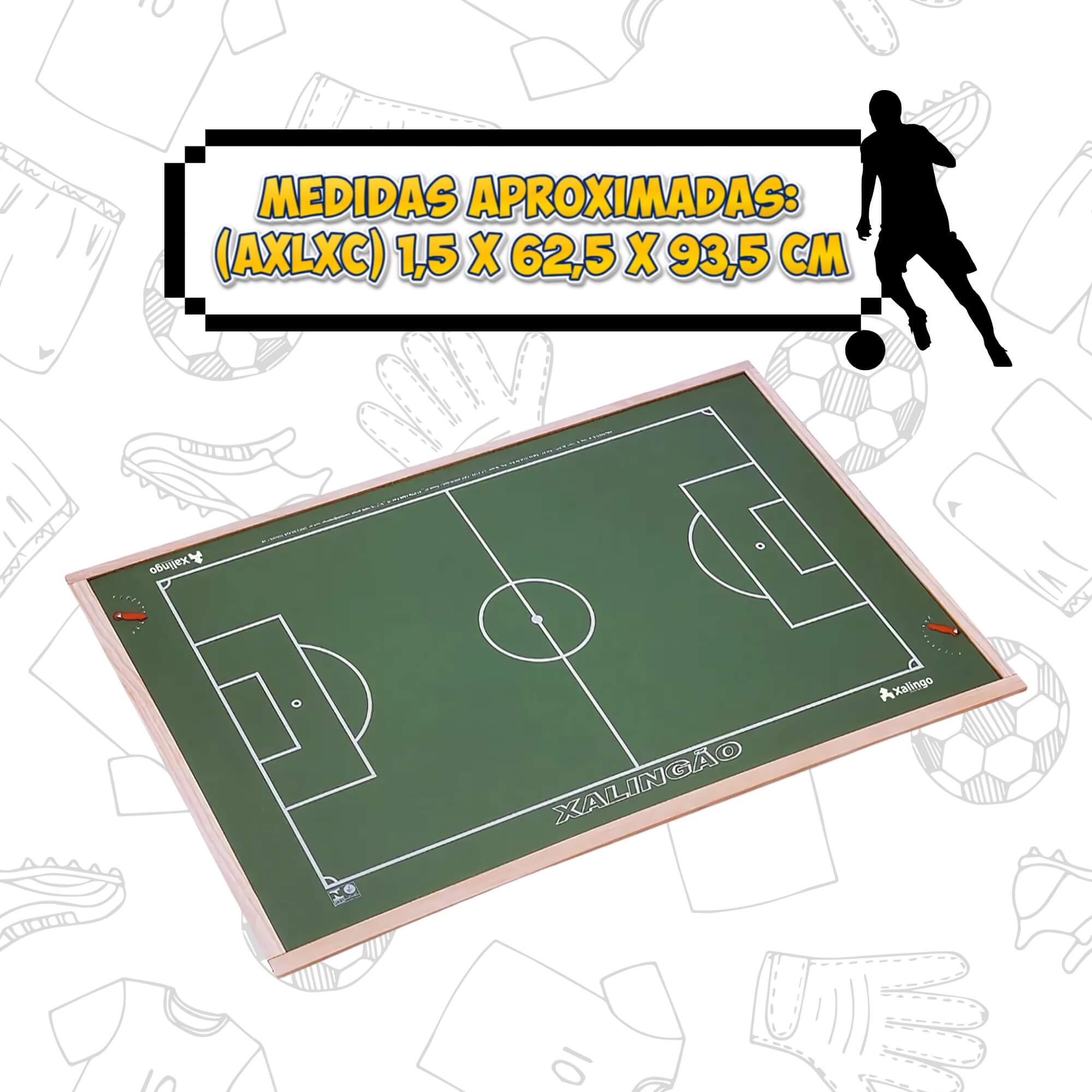 Mesa para Jogo de Botão com Marcador Xalingo - 67109