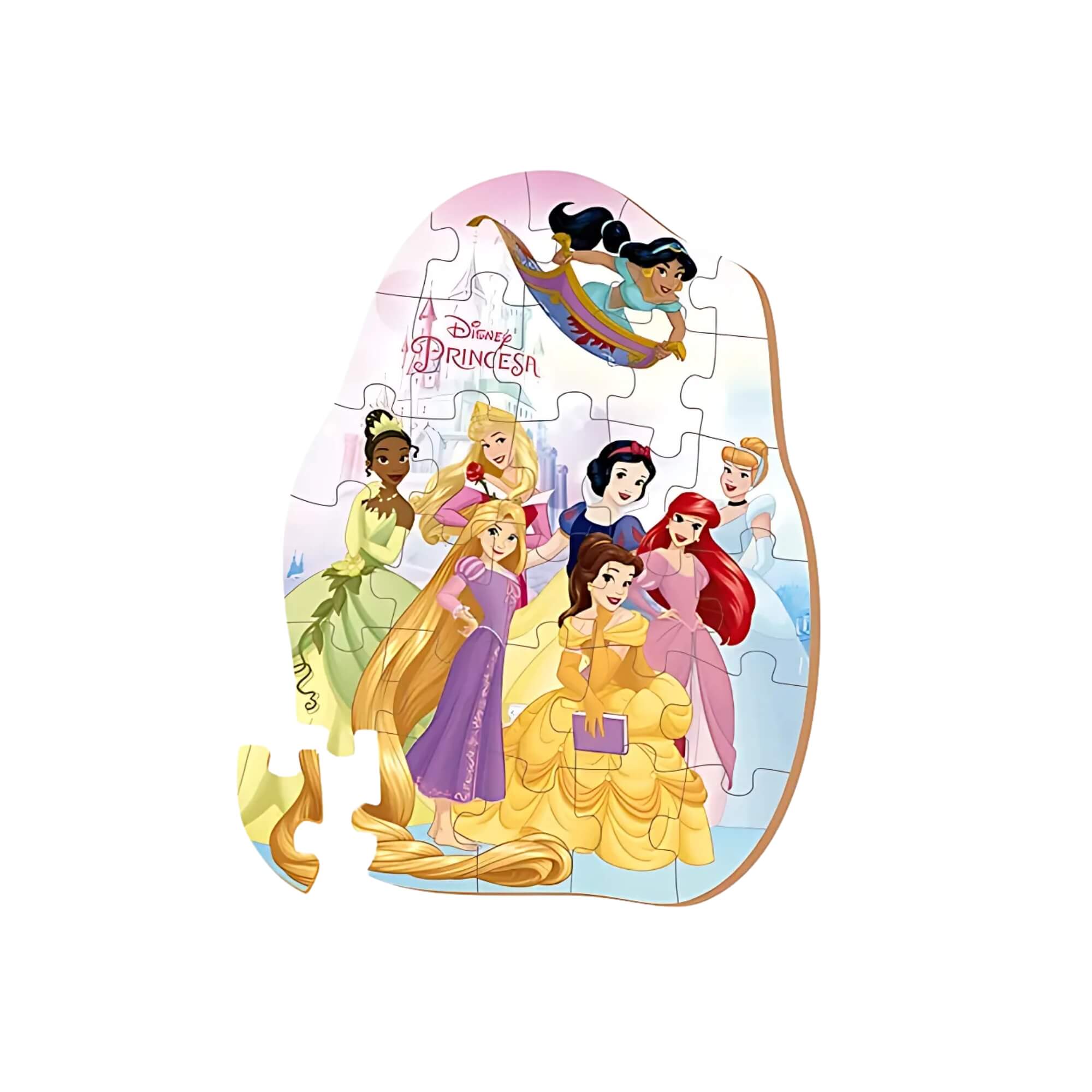 Jogo Quebra-Cabeça Infantil Princesas Disney 30 Peças Xalingo - 18954