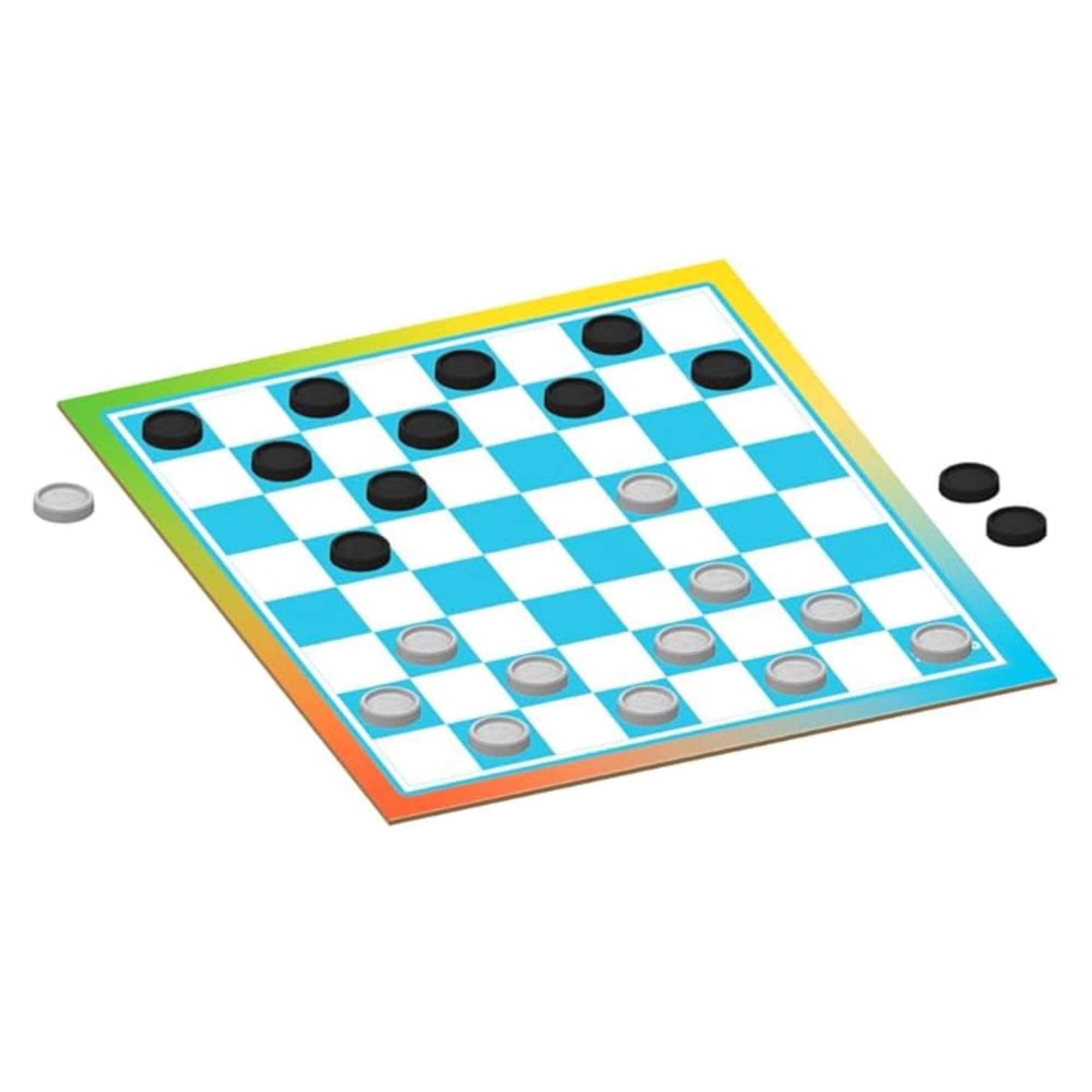 Jogos de Tabuleiro Tradicionais em Madeira - Damas e Ludo 40 peças Xalingo - 12754