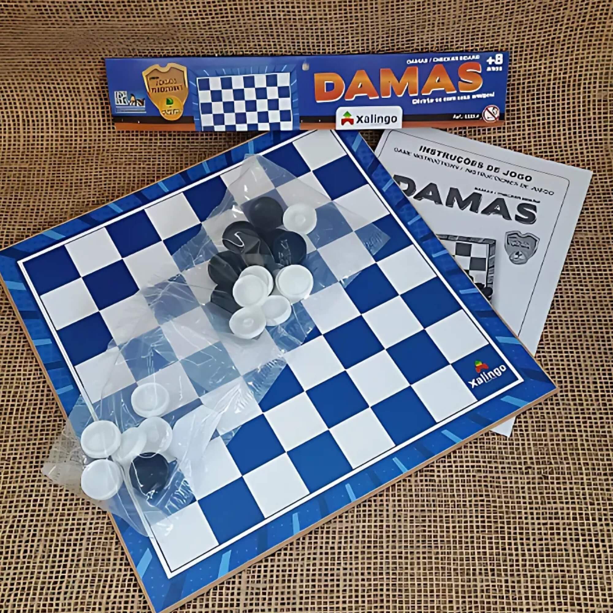 Jogos Tradicionais em Madeira - Damas Xalingo - 65554
