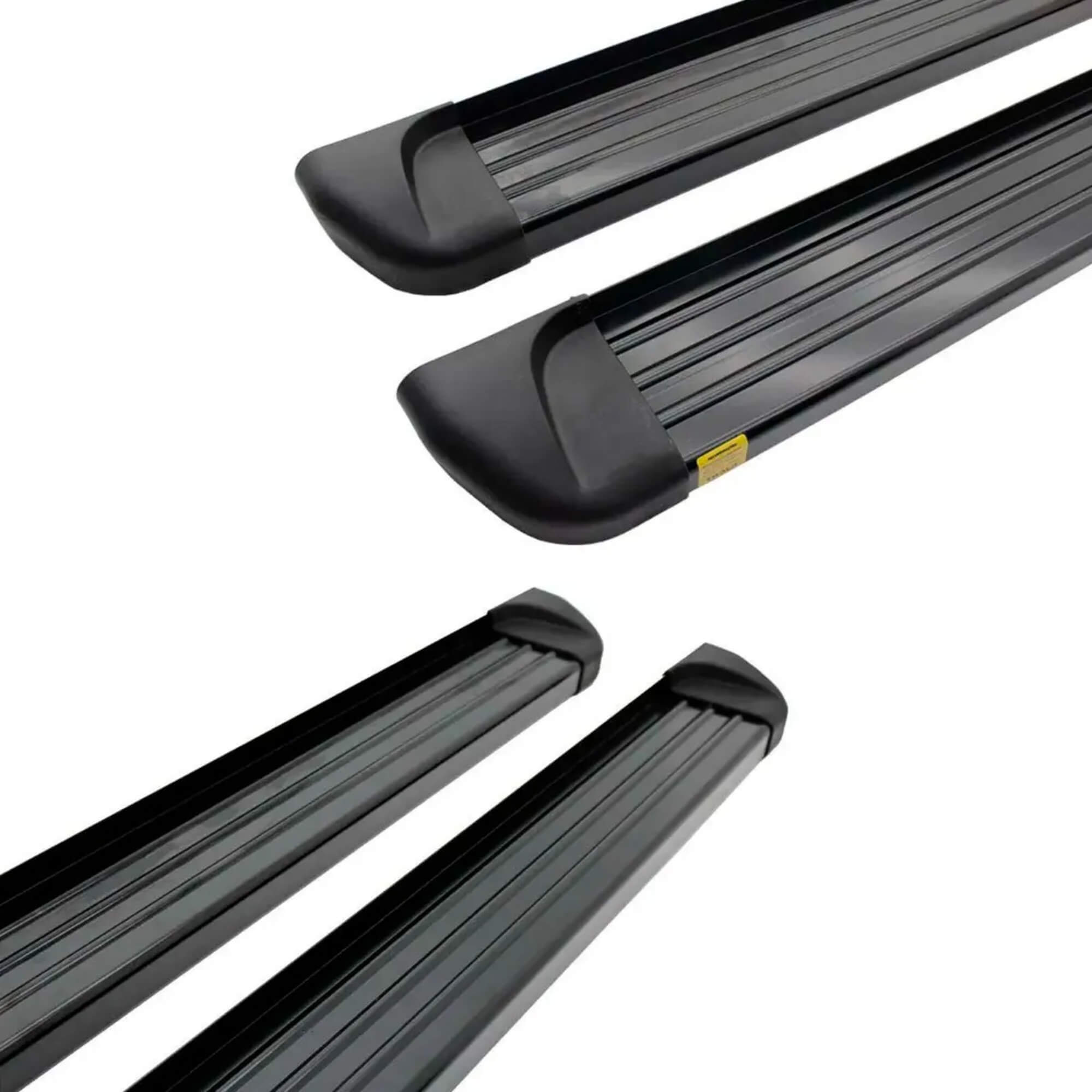 Estribo Lateral Aluminio Preto Jeep Commander 2022 a 2023 Preto Track Automotive - TX05030055