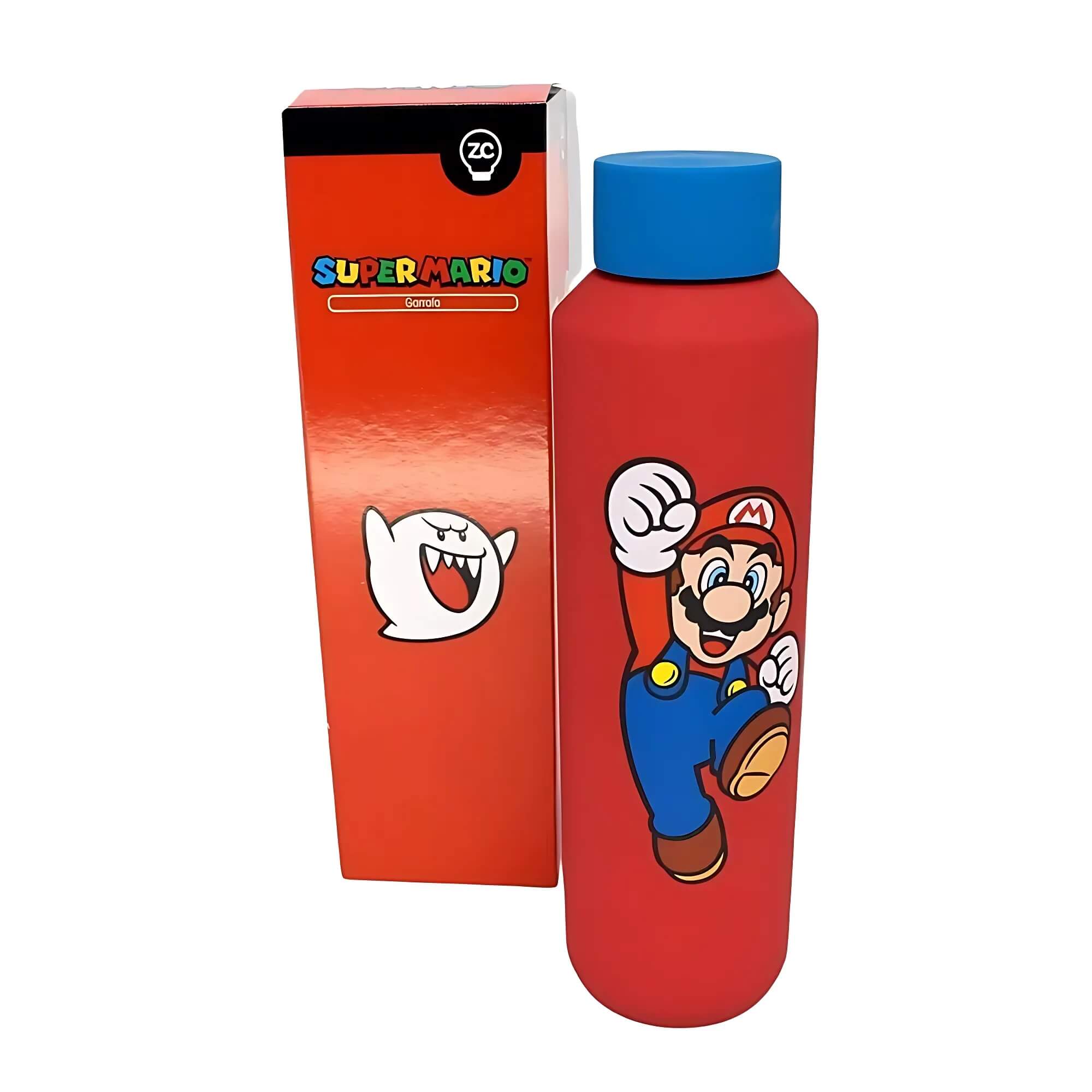 Garrafa Térmica Acqua 600ml Super Mario Zona Criativa - 10072572