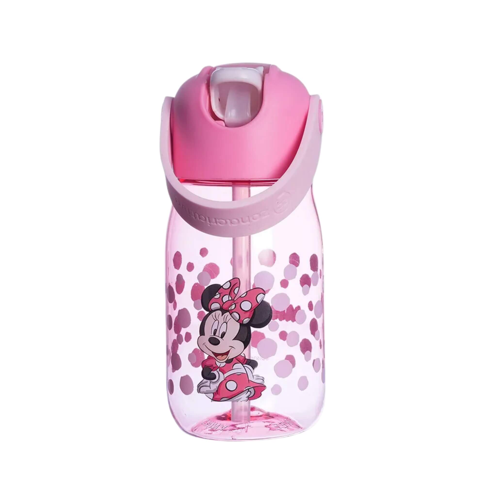 Garrafa Flip Infantil Minnie 400ml Disney Zona Criativa - 10072887