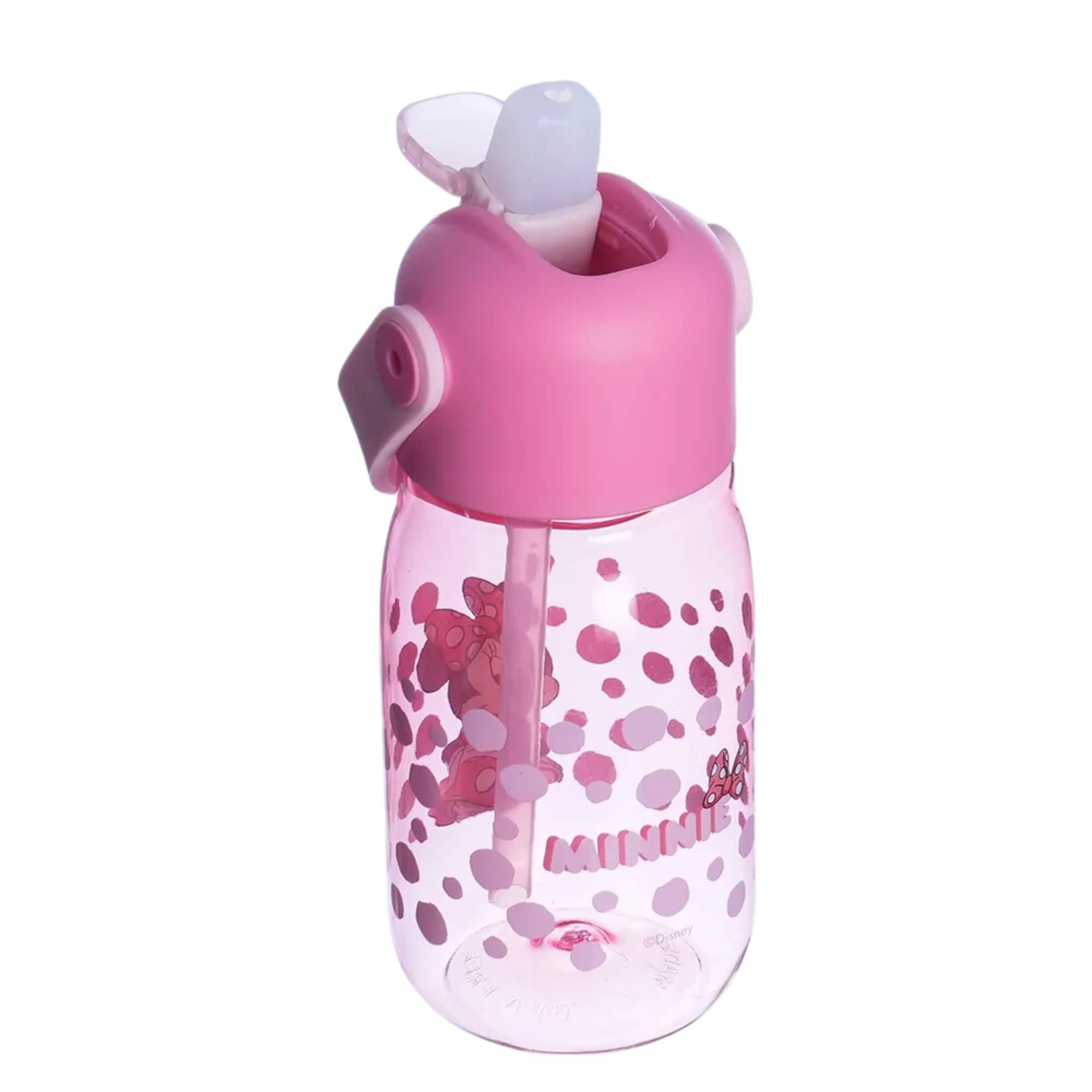 Garrafa Flip Infantil Minnie 400ml Disney Zona Criativa - 10072887