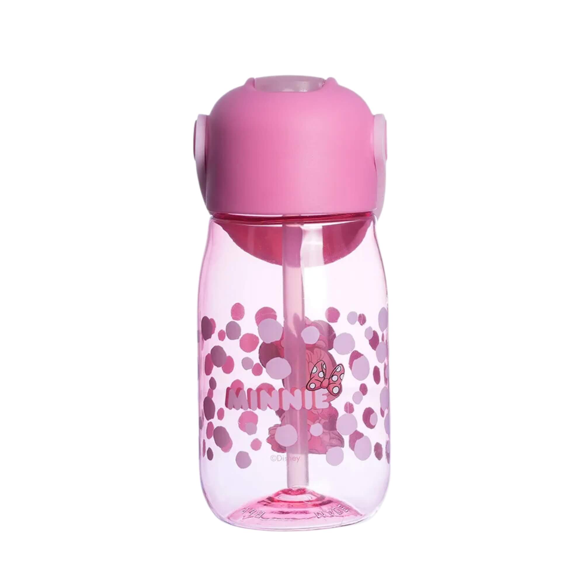 Garrafa Flip Infantil Minnie 400ml Disney Zona Criativa - 10072887