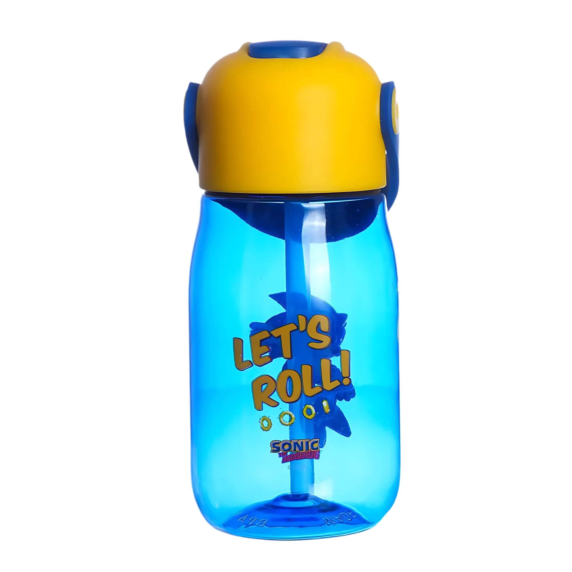 Garrafa Flip Infantil Sonic 400ml Zona Criativa - 10072896