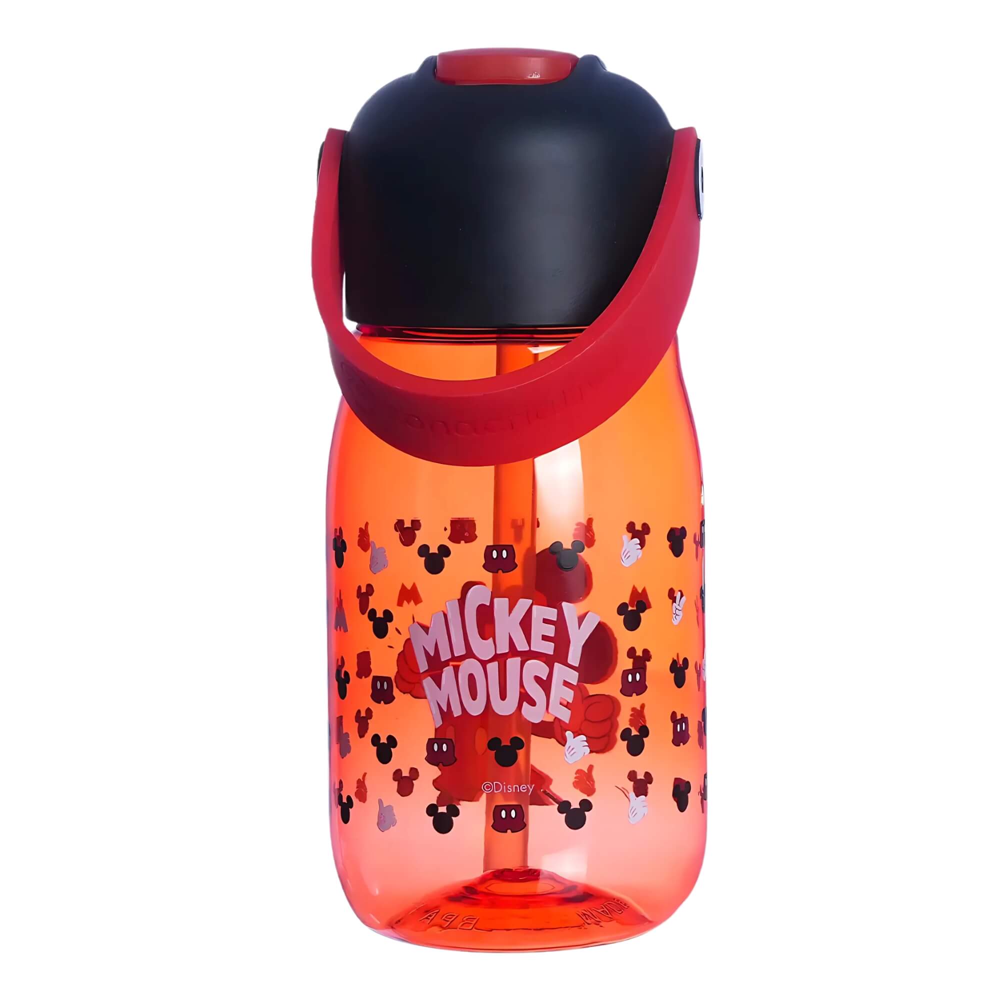 Garrafa Flip Infantil Mickey Mouse 400ml Disney Zona Criativa - 10072903