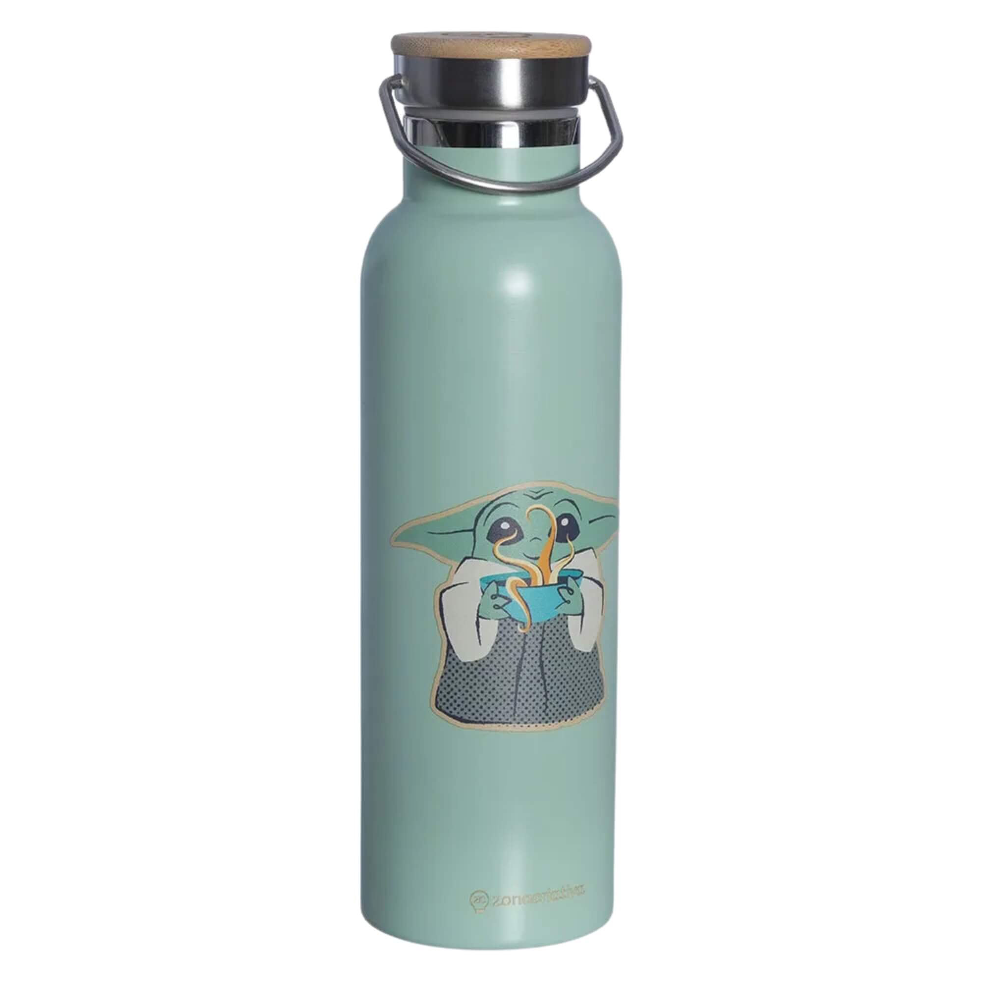 Garrafa Térmica Camp Baby Yoda 600ml Star Wars Zona Criativa - 10073204