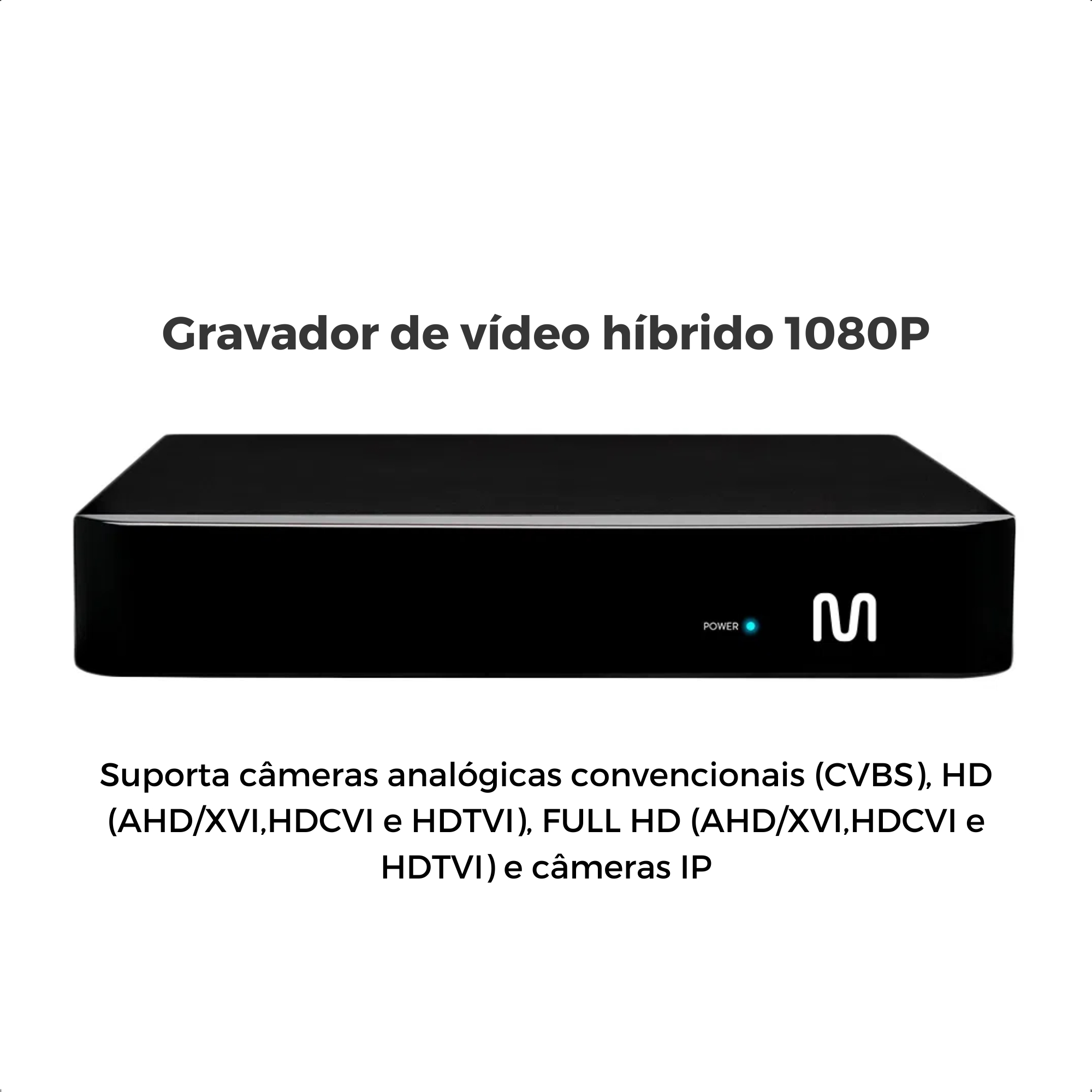 COMP Kit de Monitoramento HVR 16 Canais + 16 Câmeras de Segurança Dome 720P e Bullet 3MP + HD 2TB