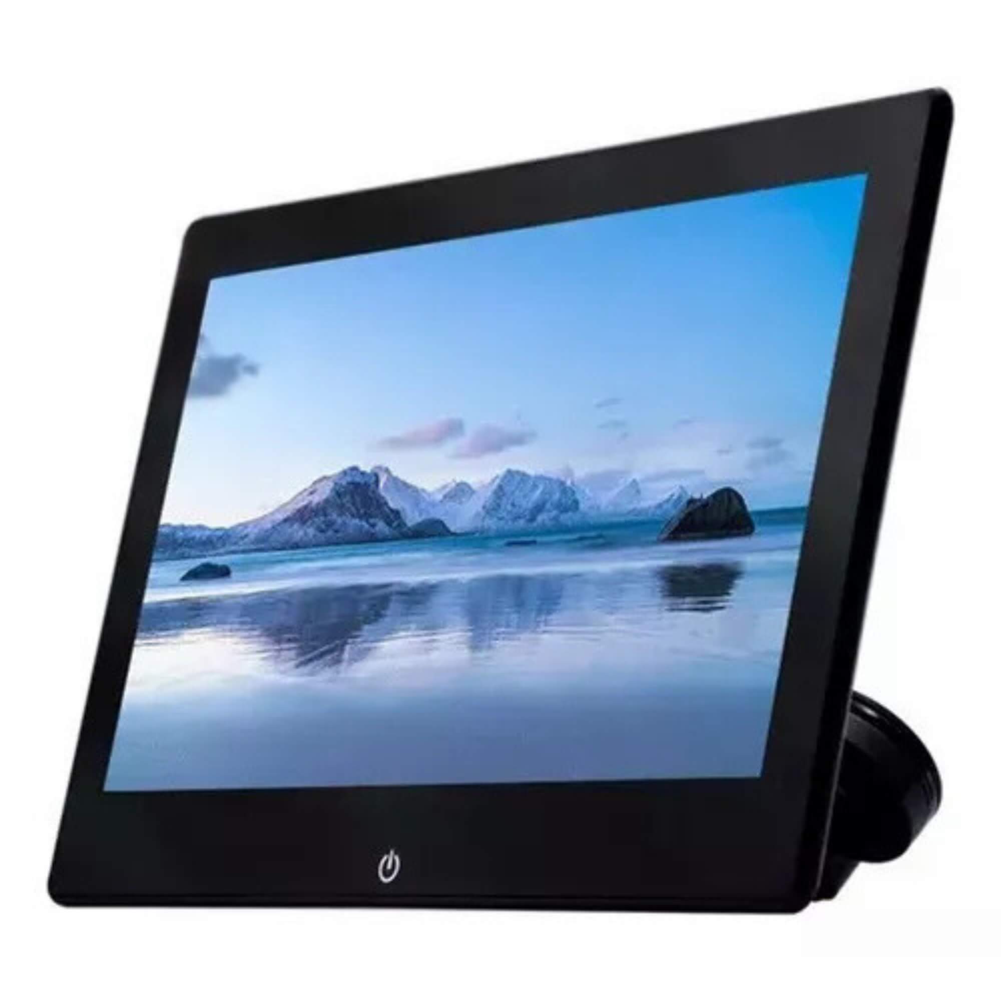 Tela de Encosto Traseira Smart Mídia Universal Acoplar 10" Pol. Slim Android 2+32GB H-Tech - ET1001