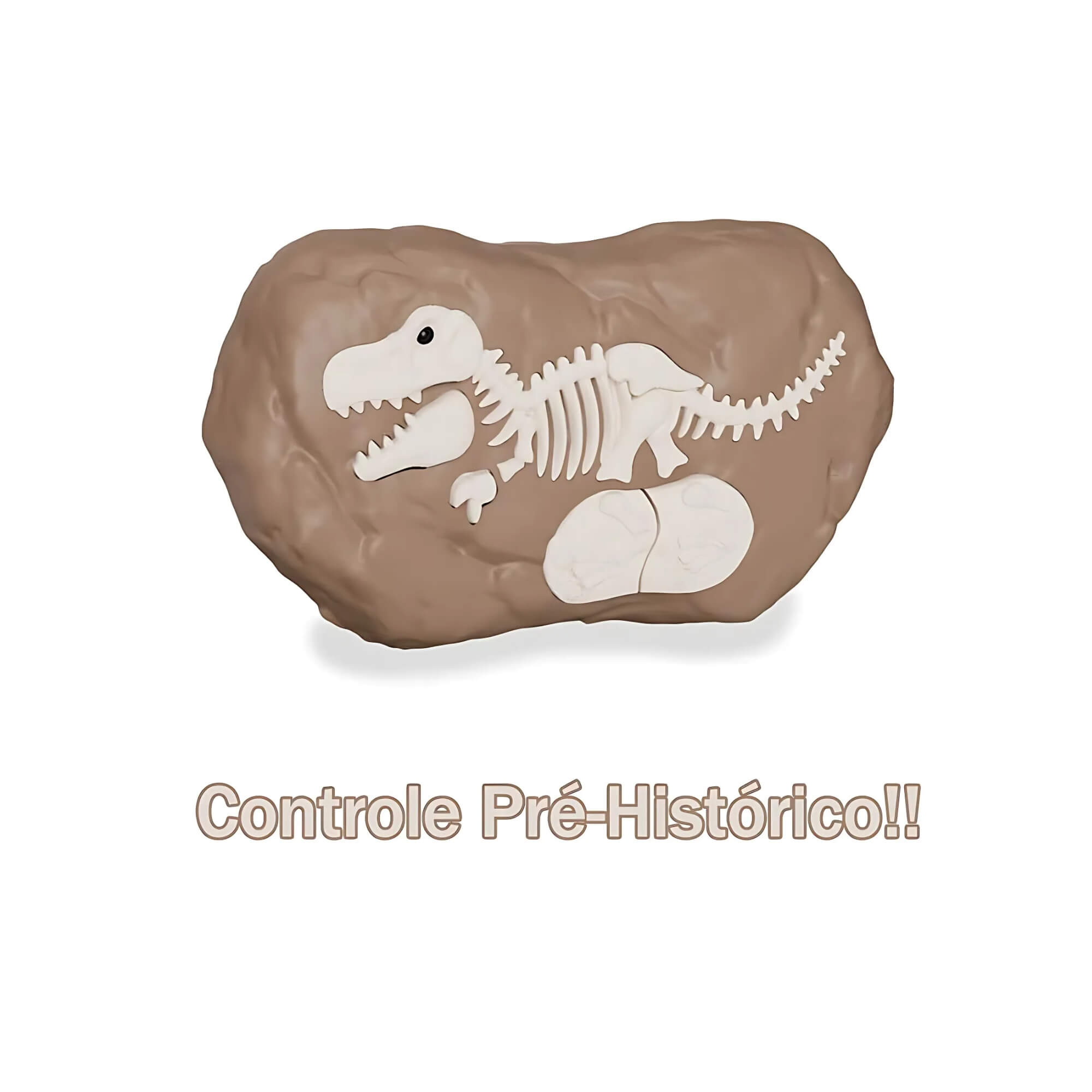 Brinquedo Infantil Boneco Dino Bots Velociraptor com Controle Remoto Polibrinq - AN2033