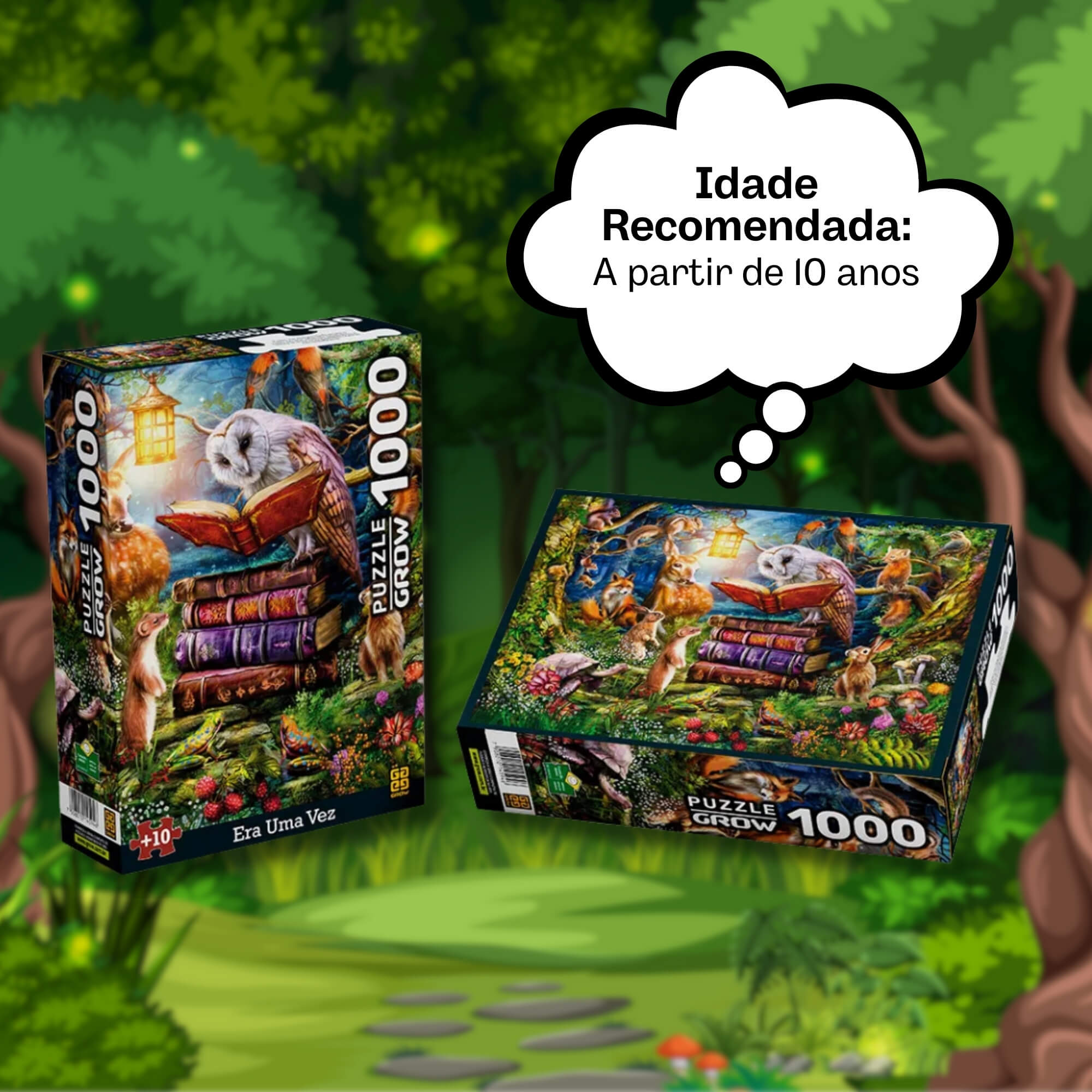 Quebra-Cabeça 1000 Peças Era Uma Vez Grow - 04594