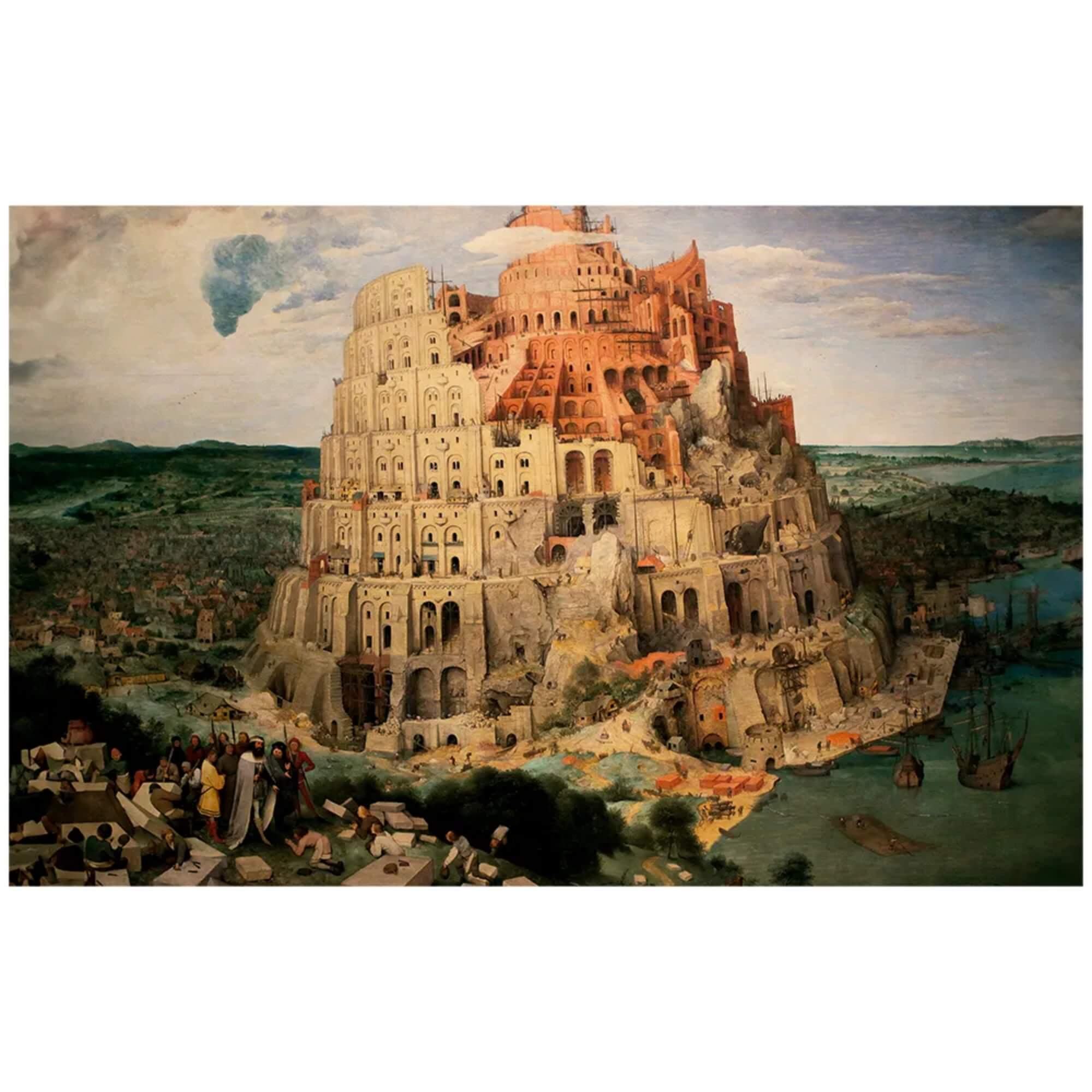 Quebra-Cabeça 3000 peças Torre de Babel Grow - 04595