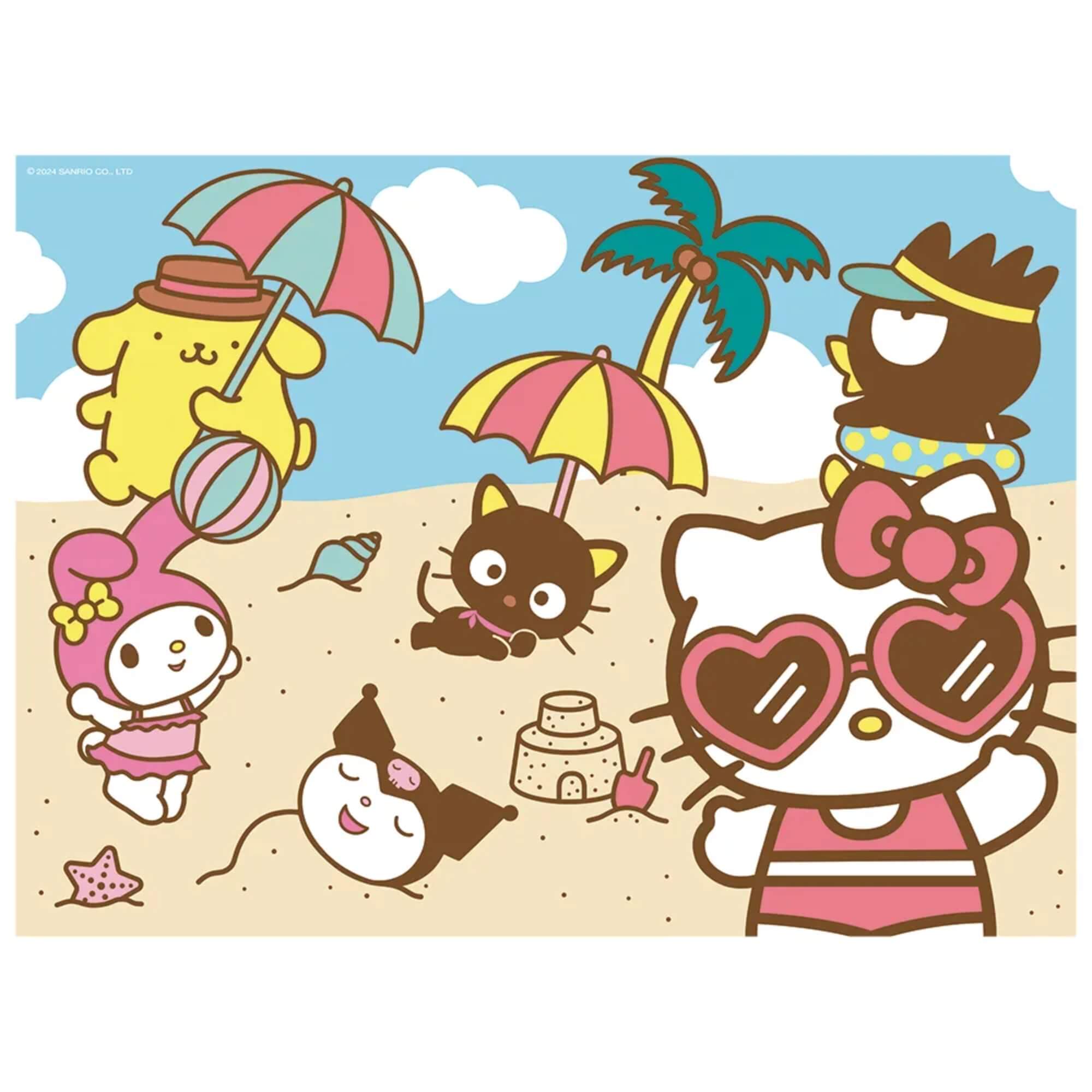 Quebra-Cabeça Hello Kitty e Amigos 500 Peças Grow - 04678