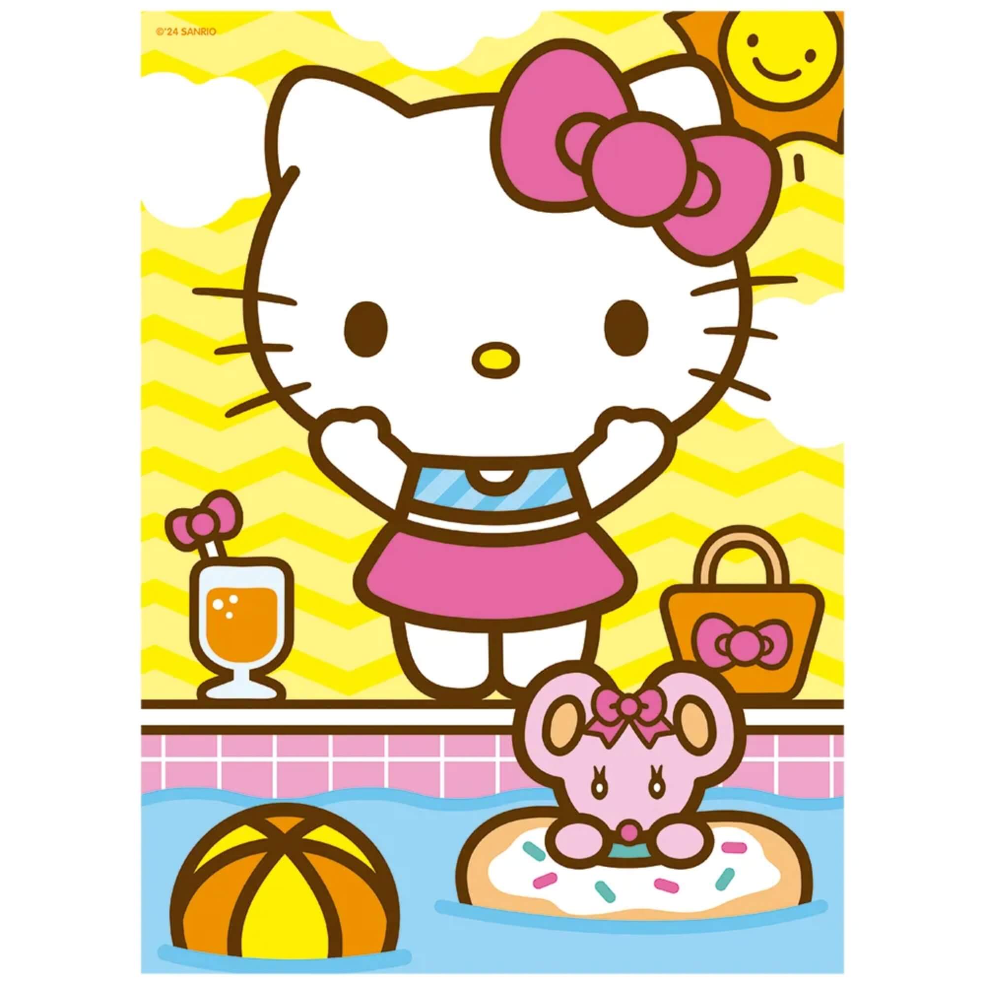 Quebra-Cabeça Hello Kitty 100 Peças Grow - 04676