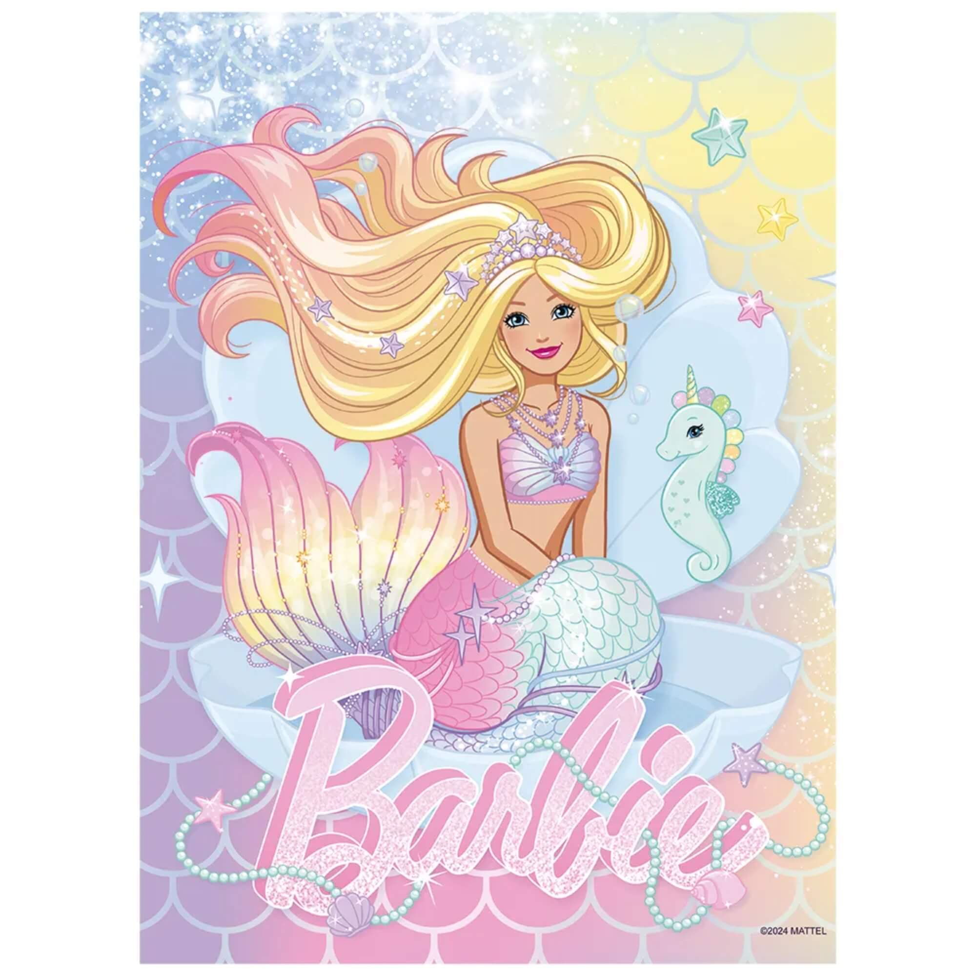 Quebra-Cabeça Barbie Brilhante 100 Peças Grow - 04587
