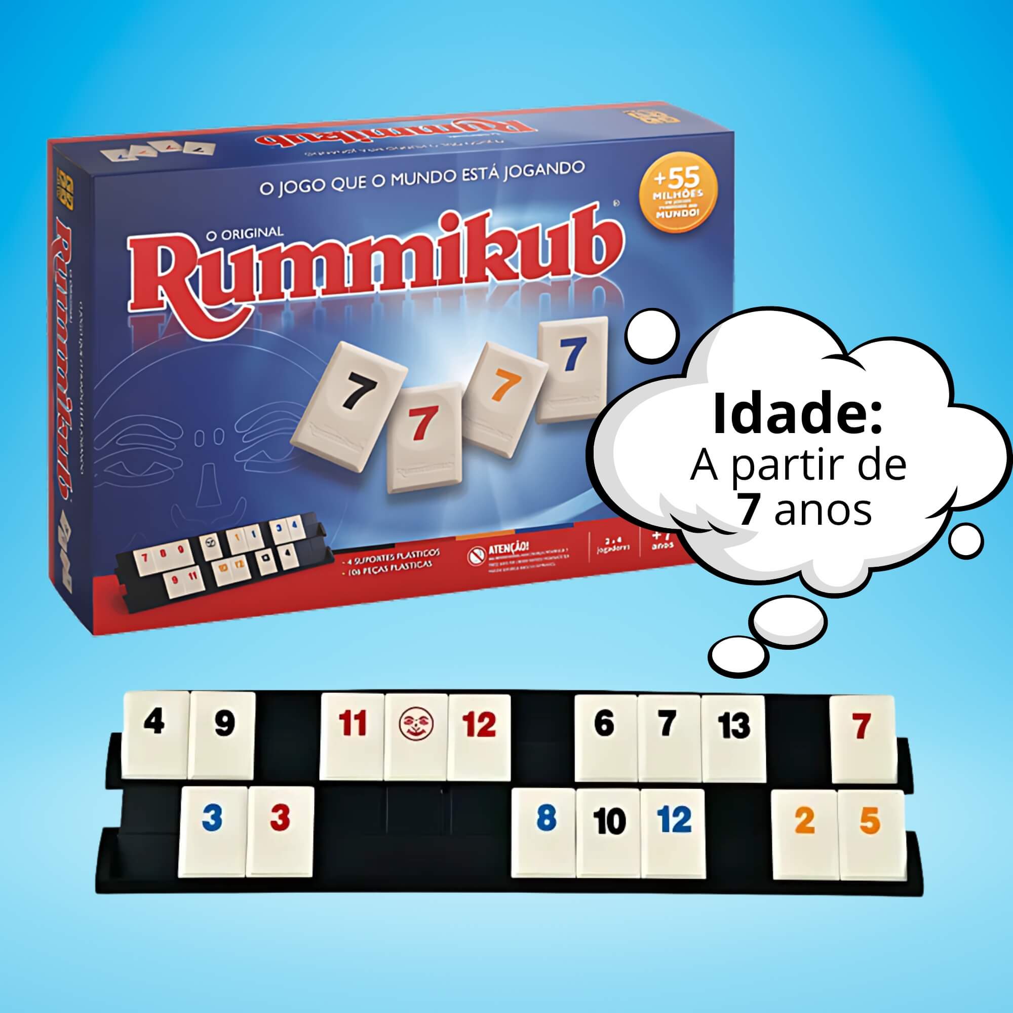 Jogo Rummikub Grow - 02090