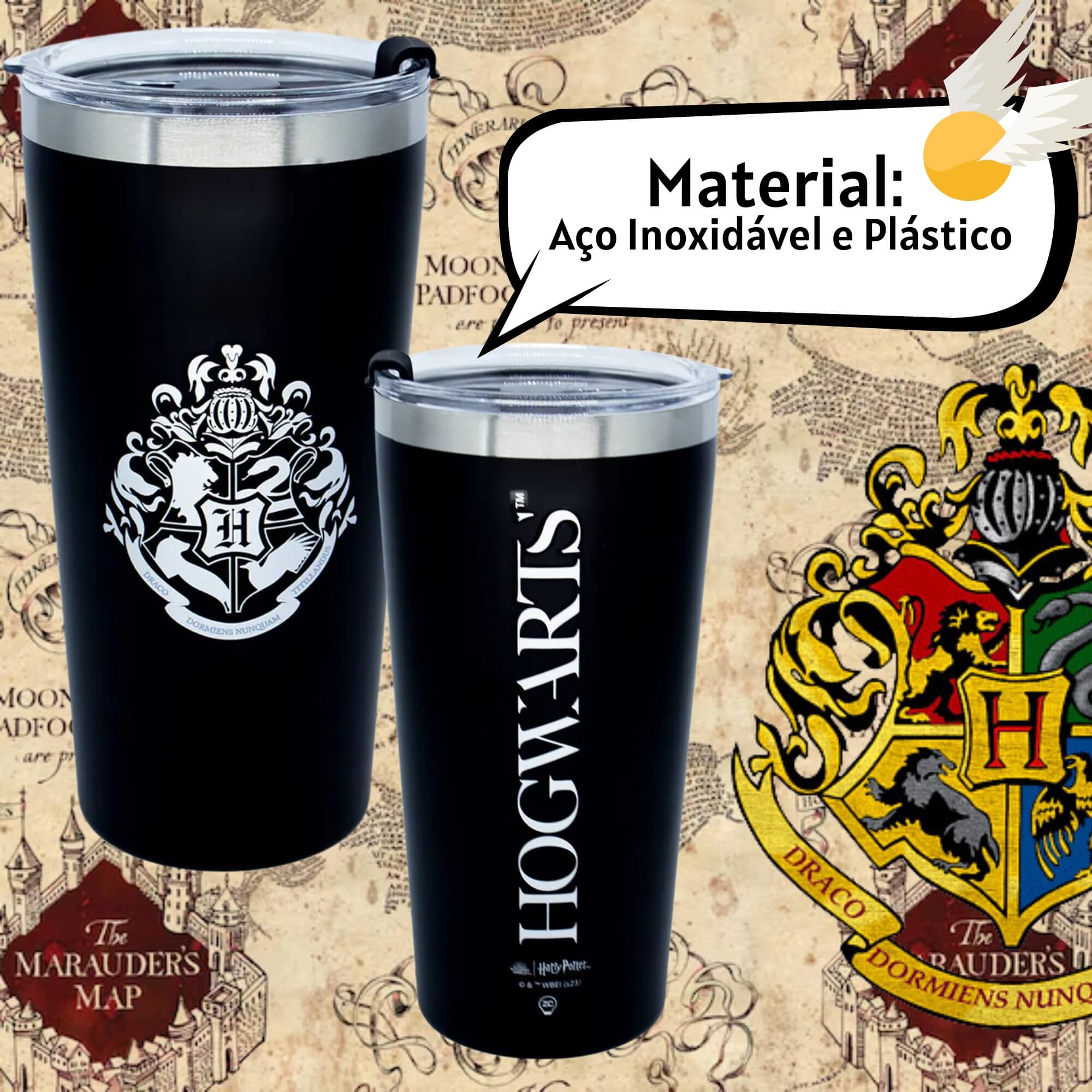 Copo Térmico Hogwarts Harry Potter 500ml Zona Criativa - 10025234