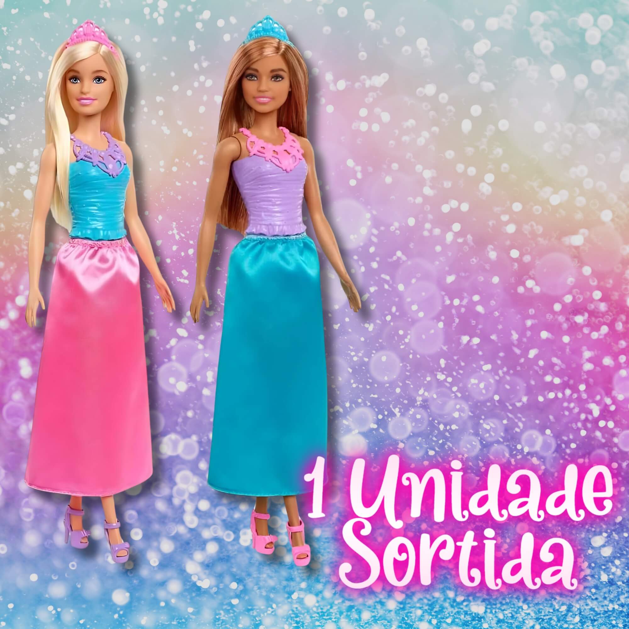 Barbie Fantasia Boneca Princesa 1 Unidade Sortida Básica HGE00 Mattel - 099312