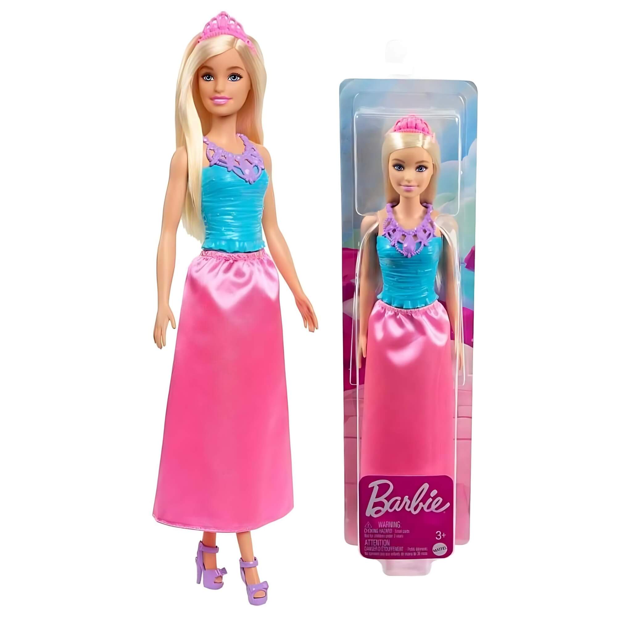 Barbie Fantasia Boneca Princesa 1 Unidade Sortida Básica HGE00 Mattel - 099312