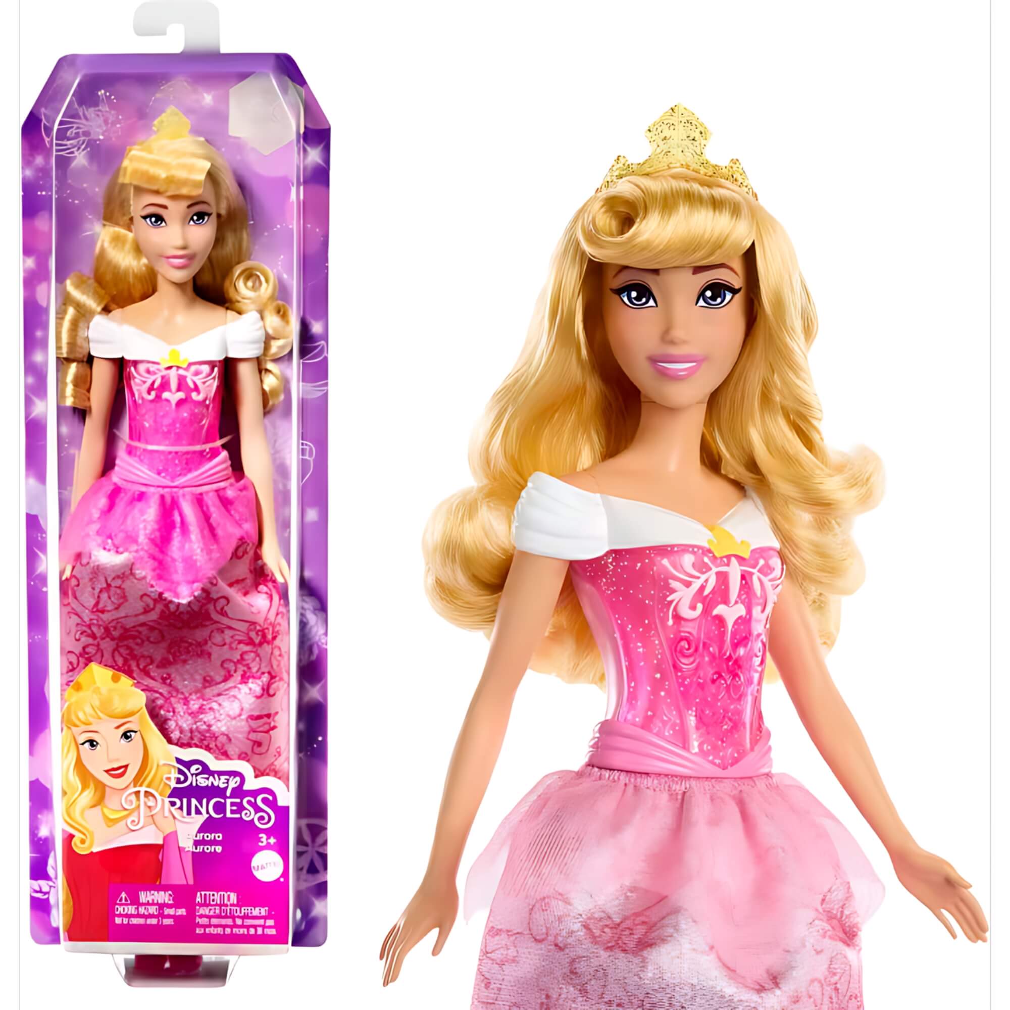 Boneca Disney Princesas 1 Unidade Sortida Mattel HLW02 - 103425