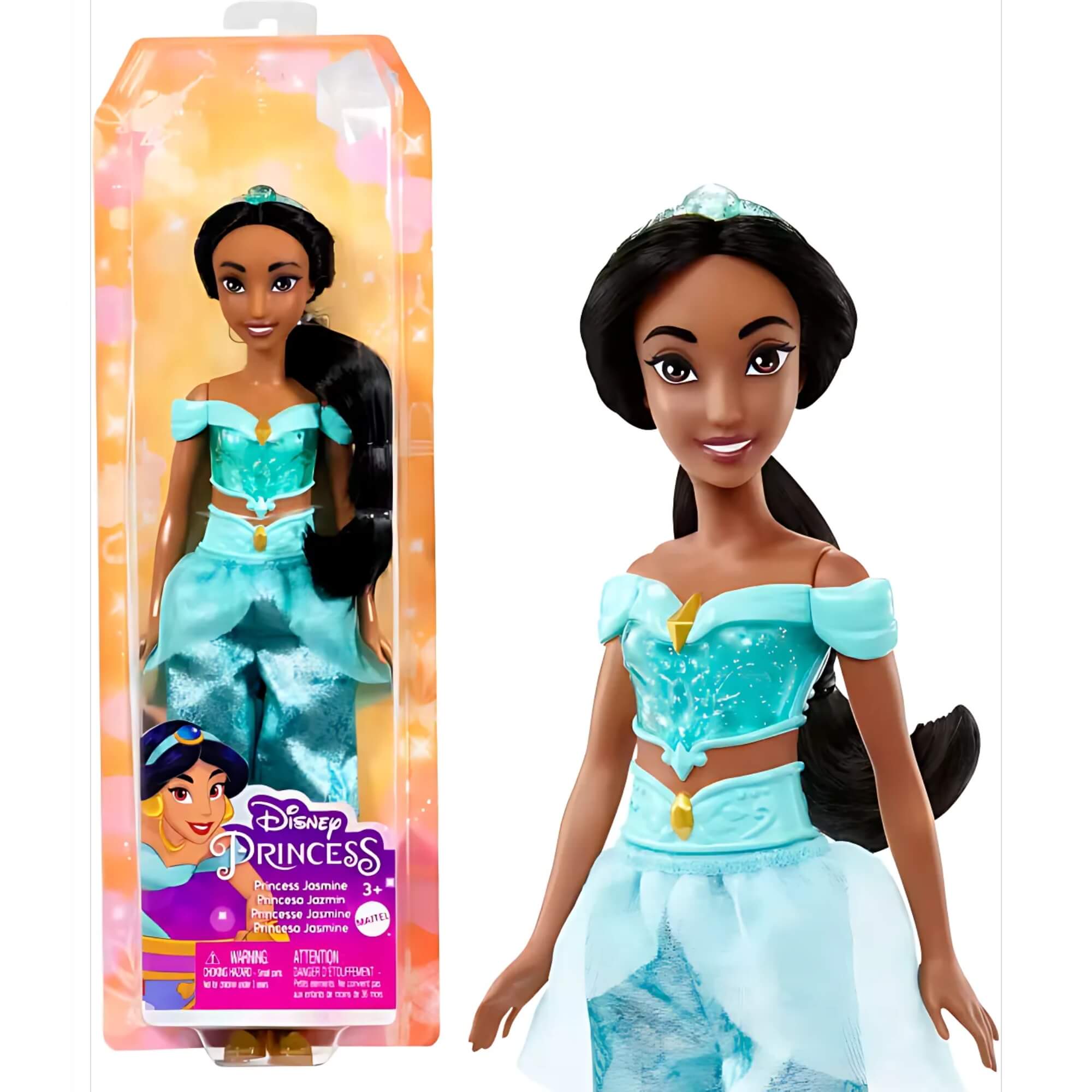 Boneca Disney Princesas 1 Unidade Sortida Mattel HLW02 - 103425