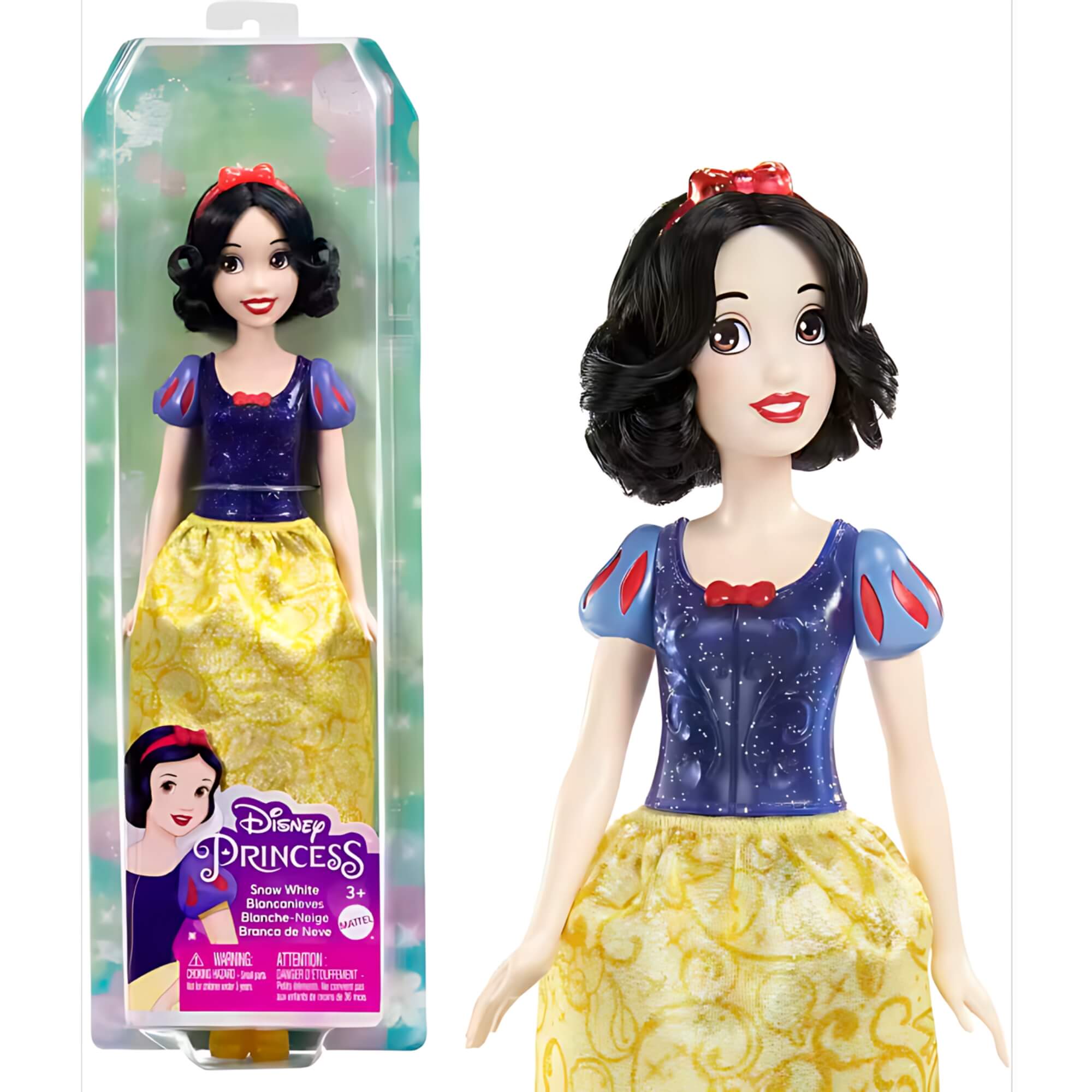 Boneca Disney Princesas 1 Unidade Sortida Mattel HLW02 - 103425