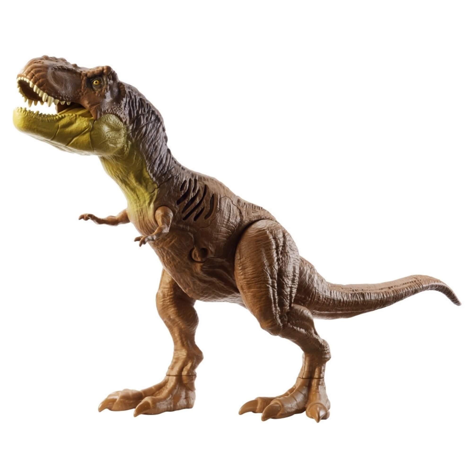 Boneco Dinossauro Articulado 30cm Jurassic World T-Rex com Som HBK21 Mattel - 095283