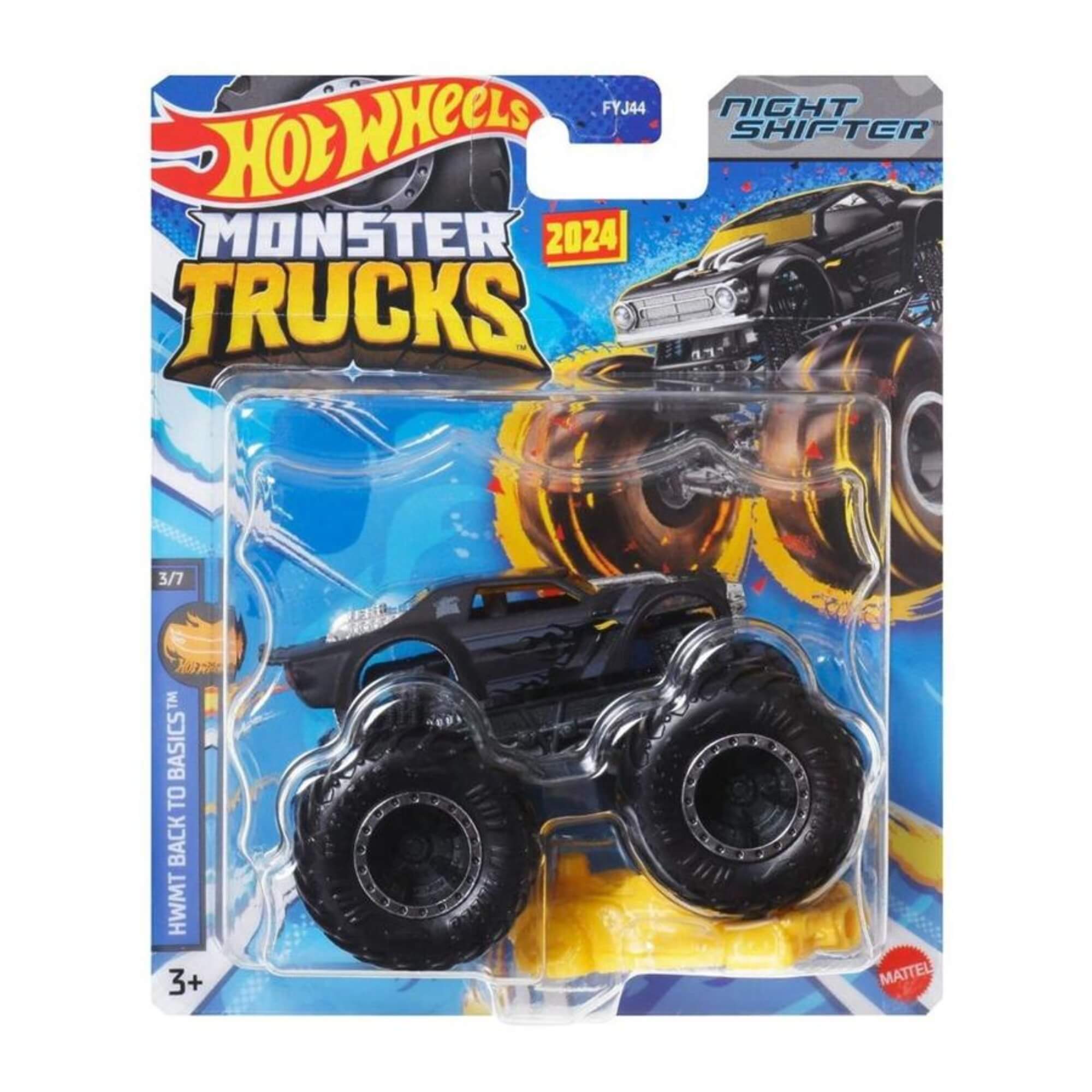 Hot Wheels Monster Trucks Escala 1:34 1 Unidade Sortida Mattel FYJ44 - 095397