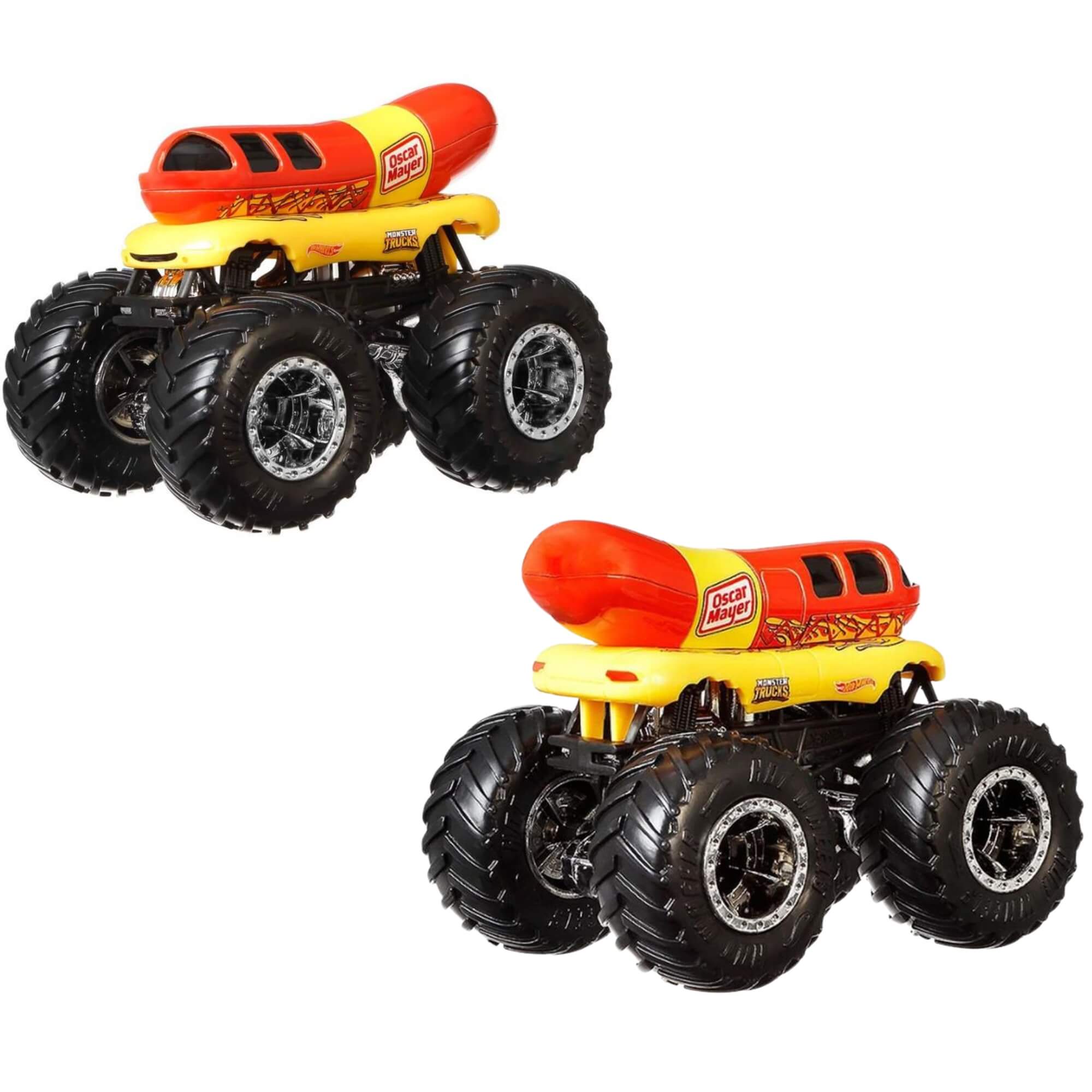 Hot Wheels Monster Trucks Escala 1:34 1 Unidade Sortida Mattel FYJ44 - 095397
