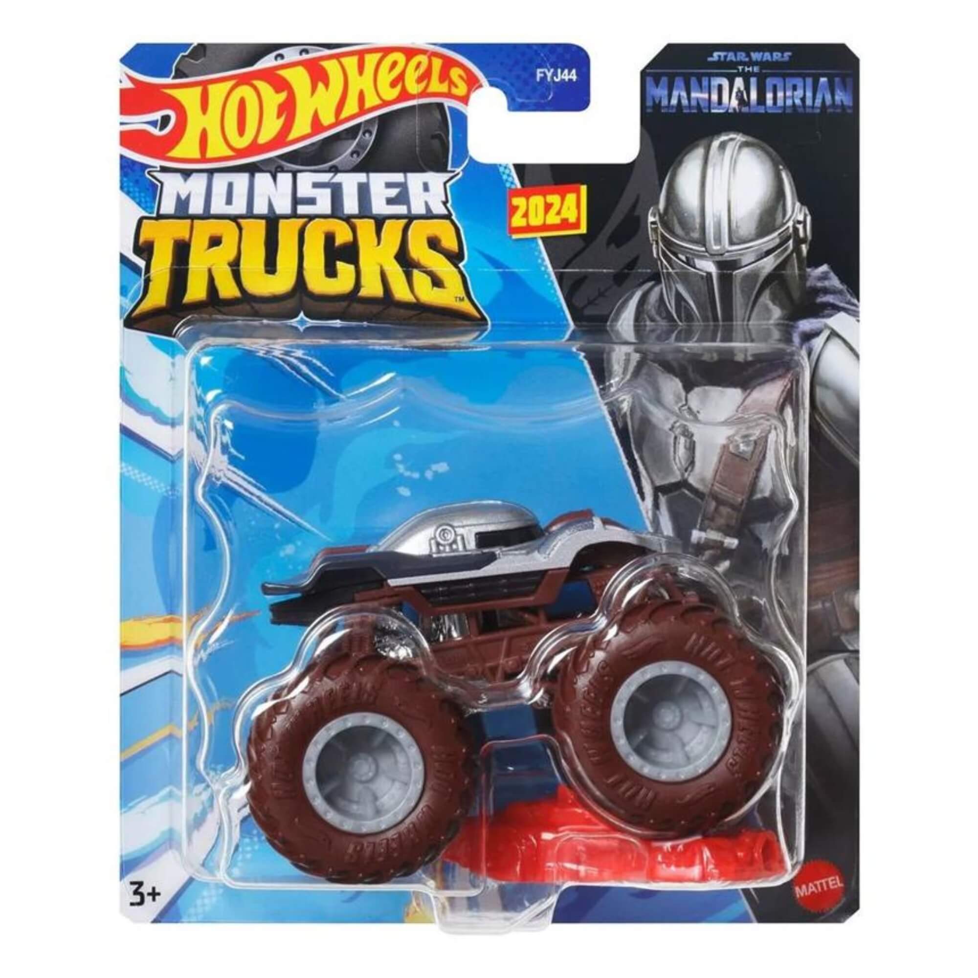 Hot Wheels Monster Trucks Escala 1:34 1 Unidade Sortida Mattel FYJ44 - 095397
