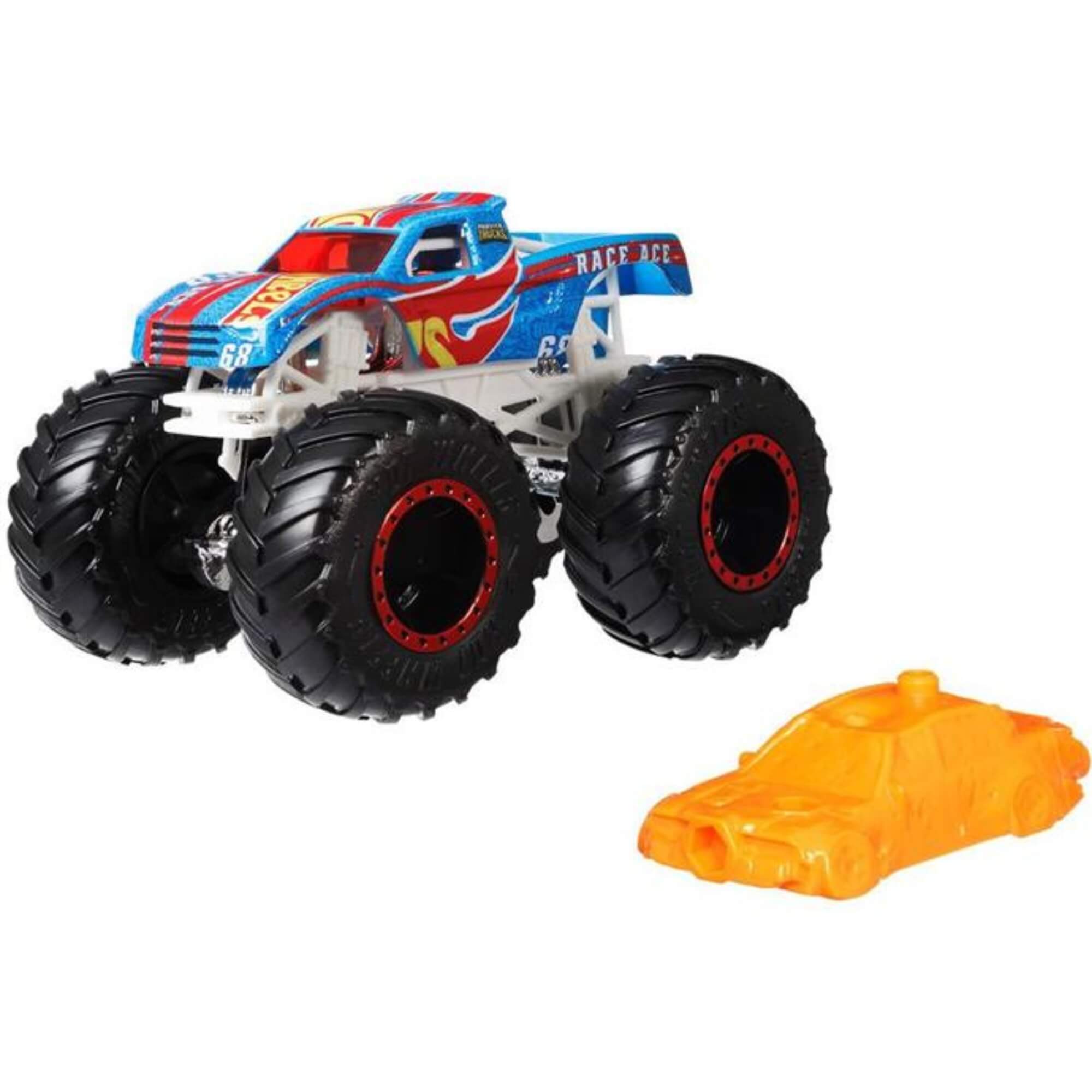 Hot Wheels Monster Trucks Escala 1:34 1 Unidade Sortida Mattel FYJ44 - 095397