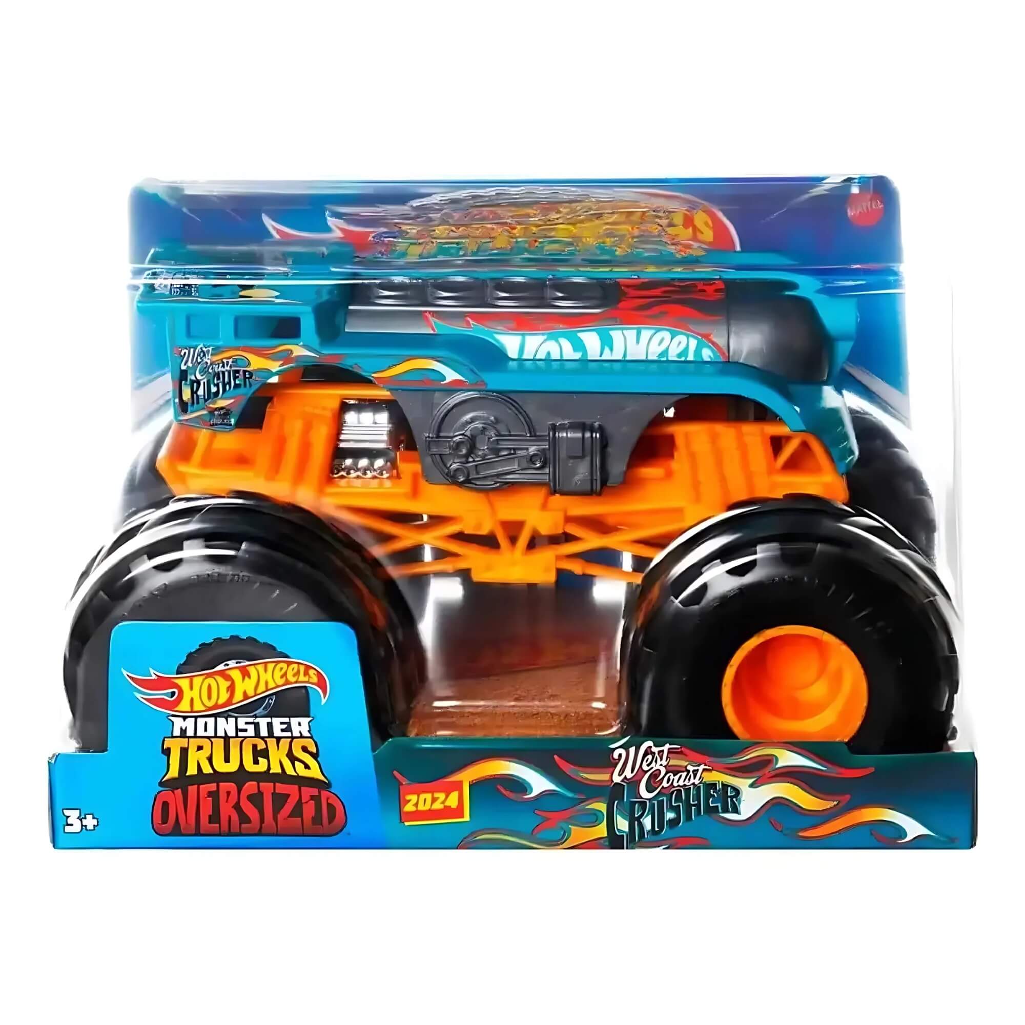 Hot Wheels Trucks Veiculo Escala 1:24 1 Carro Sortido FYJ83 Mattel - 076612
