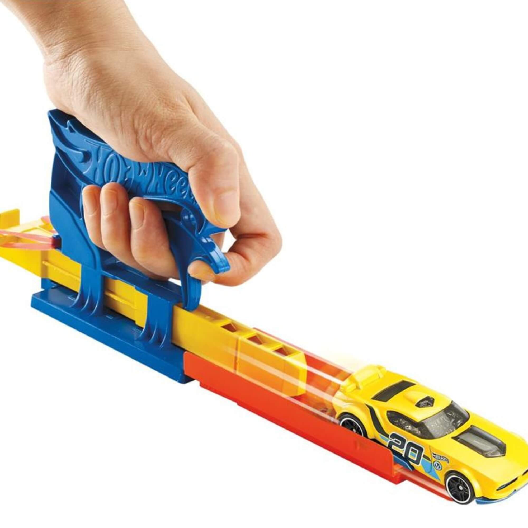 Hot Wheels Pista Action Lançador Básico com Carrinho Modelos Sortidos Mattel FTH84 - 067748