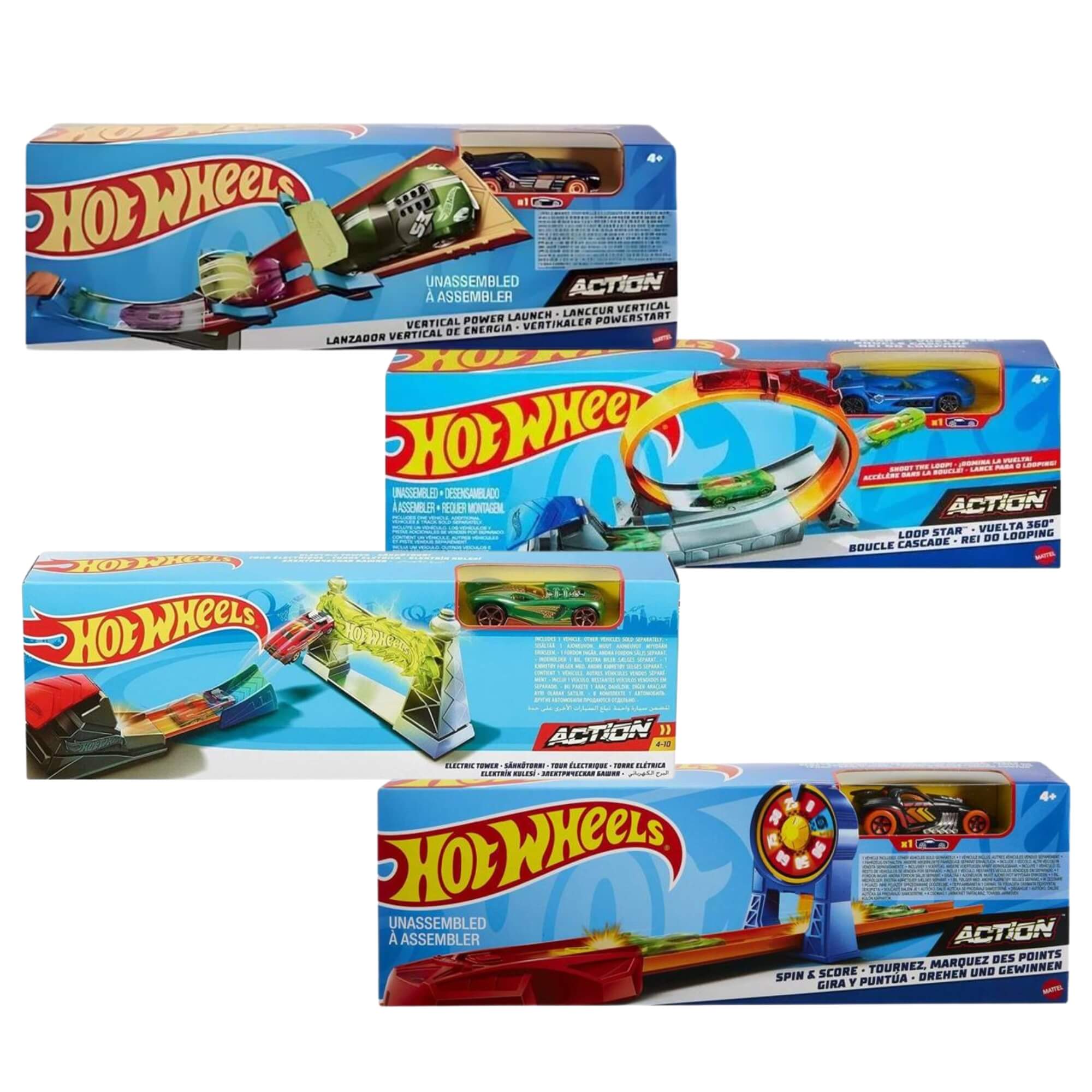 Hot Wheels Pista Action Acrobacia com 1 Carrinho Pista Sortida Mattel - FTH79 097690