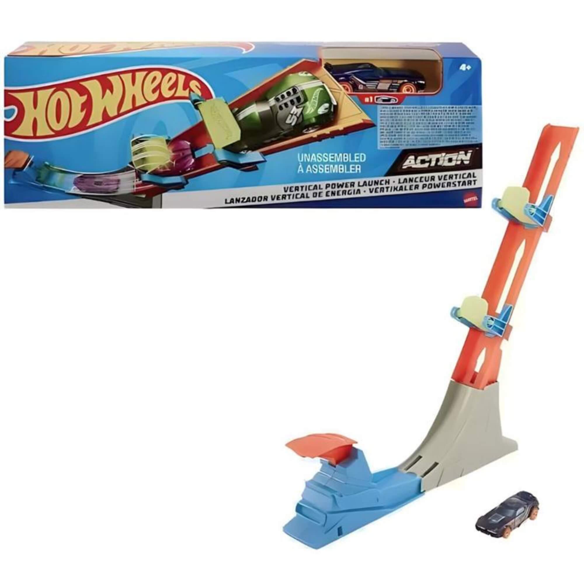 Hot Wheels Pista Action Acrobacia com 1 Carrinho Pista Sortida Mattel - FTH79 097690