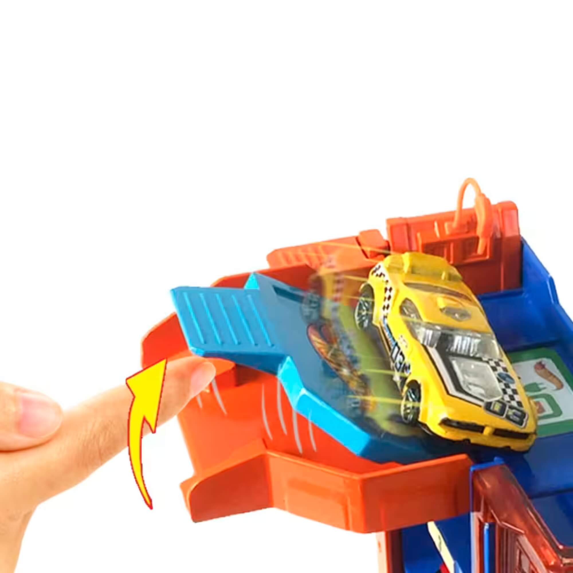 Hot Wheels Pista City Downtown Garagem Unidade HR28 Mattel - 099011