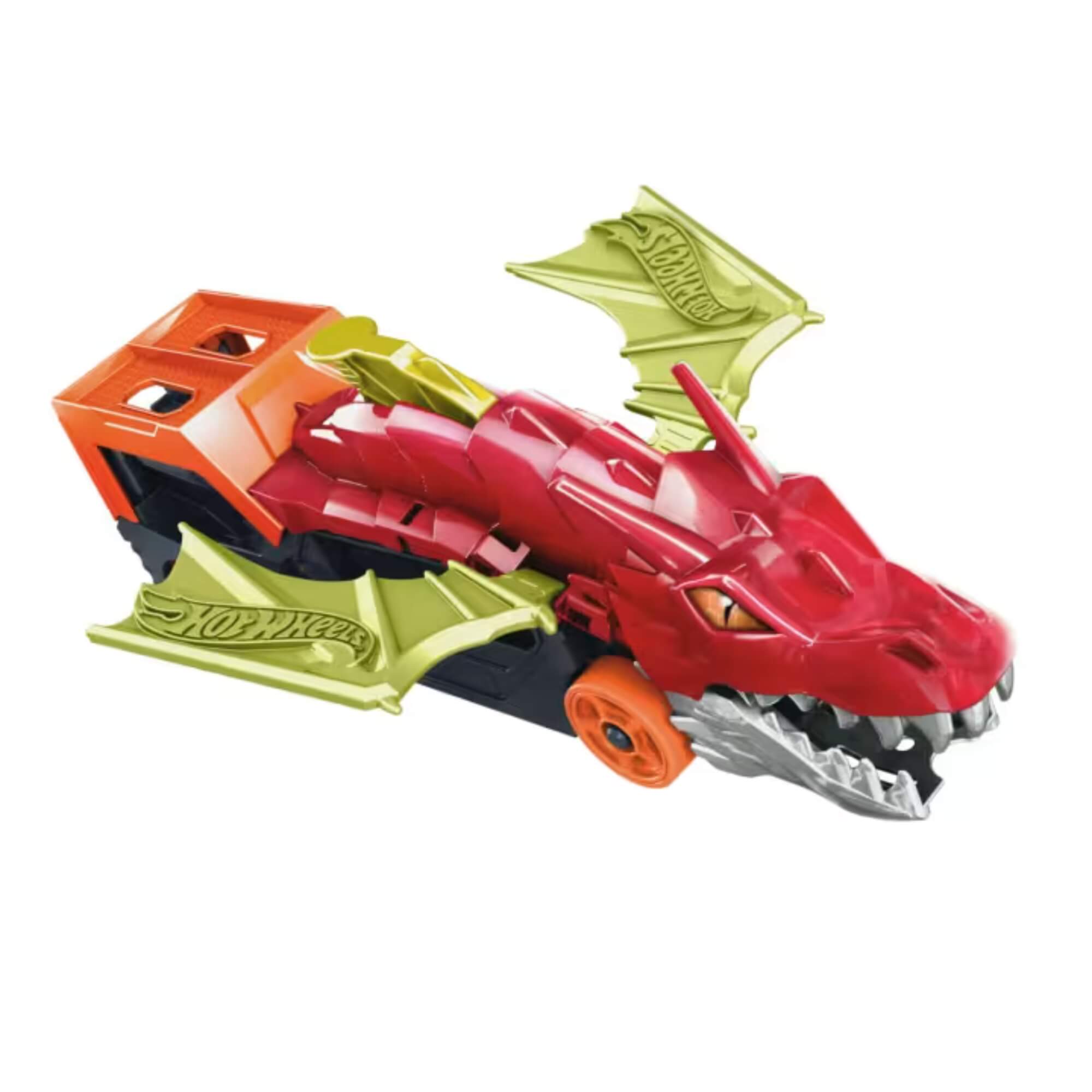 Hot Wheels City Pista de Brinquedo Reboque de Dragão GTK42 Mattel - 098922