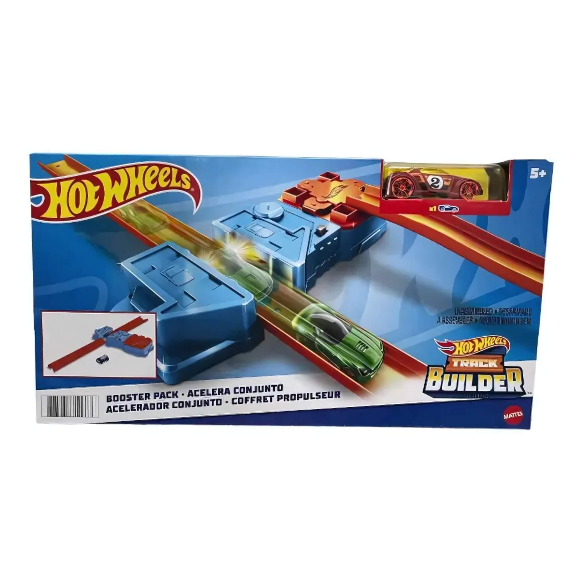 Hot Wheels Track Builder Conjunto Acelerador Turbo Mattel GBN81 - 076609