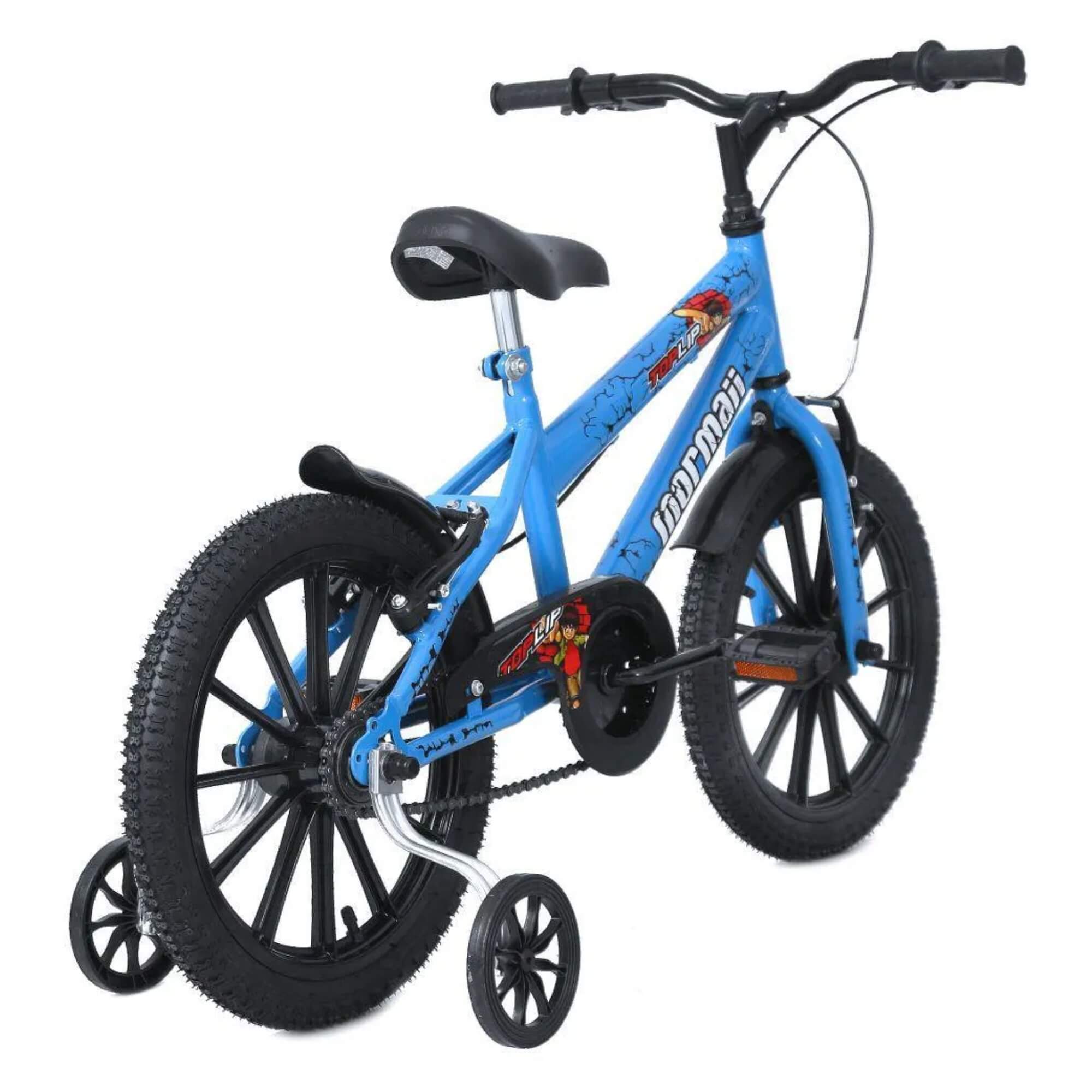 Bicicleta Infantil Aro 16 PP Top Lip C23 V-Brake Azul Mormaii - 2010701050601-001