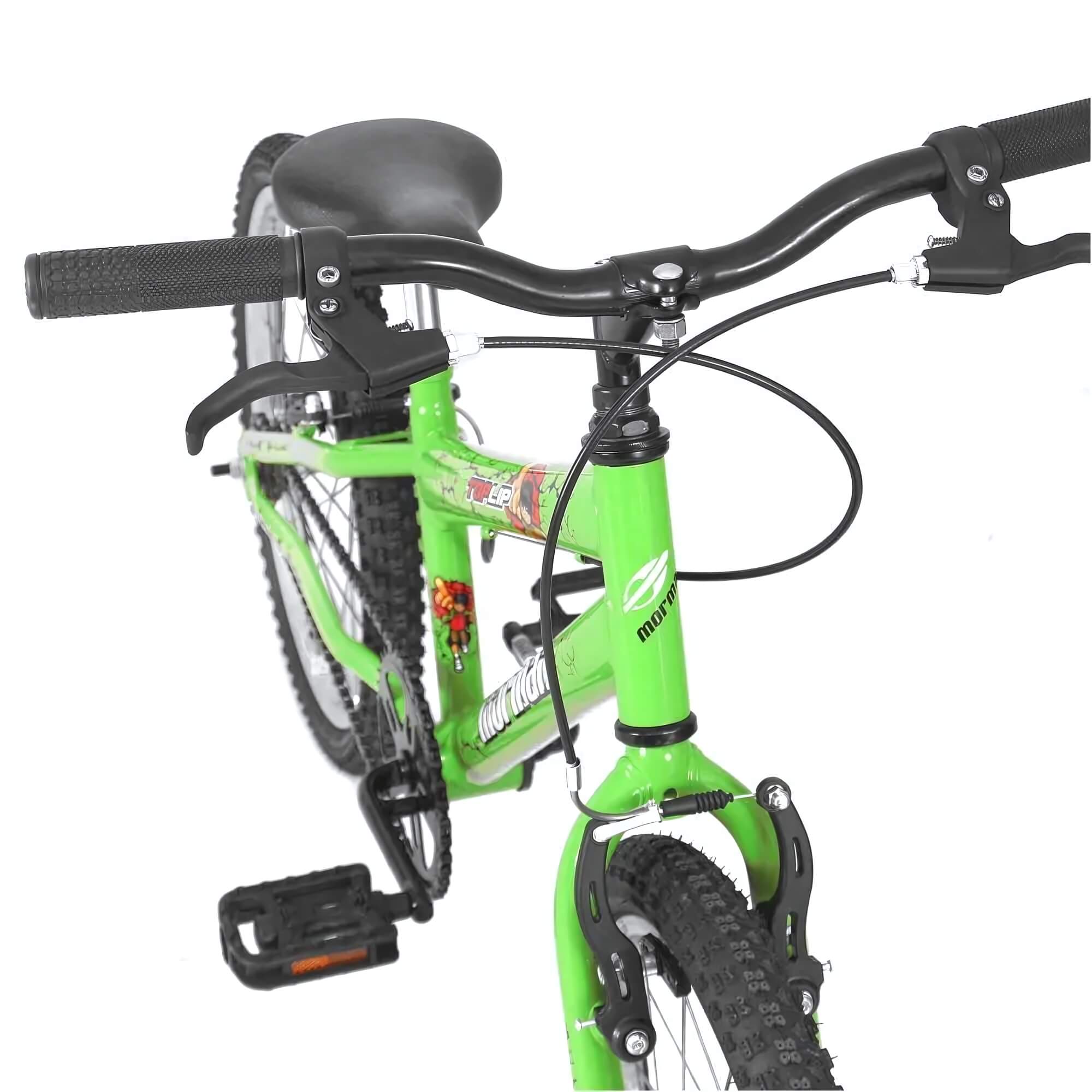 Bicicleta Infantil Aro 20 Top Lip C23 V-Brake Verde Kawasaki Mormaii - 2010201050601-062