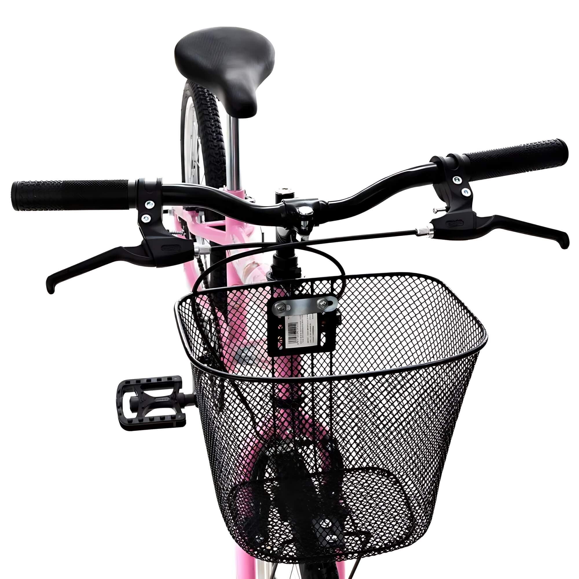 Bicicleta Aro 20 Sweet Girl MTB 1V com Cesta C23 Rosa Mormaii - 2010201040701-057