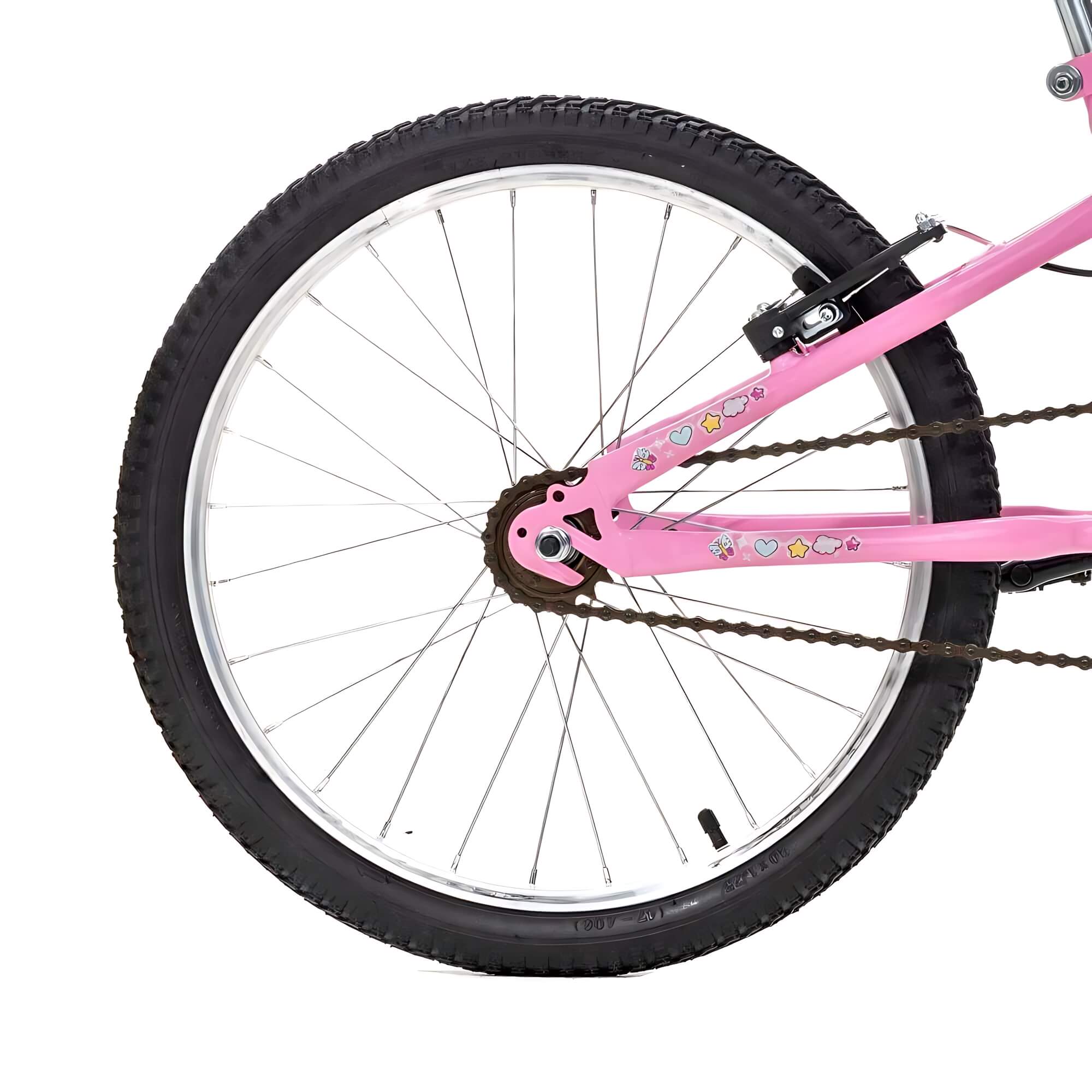 Bicicleta Aro 20 Sweet Girl MTB 1V com Cesta C23 Rosa Mormaii - 2010201040701-057