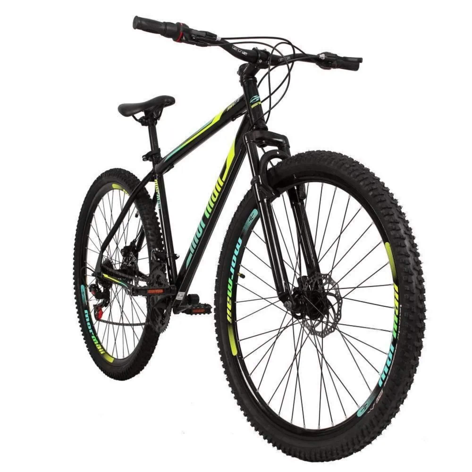 Bicicleta Aro 29 Jaws 2.0 Disk Brake Preta Mormaii - 2010601352202-060